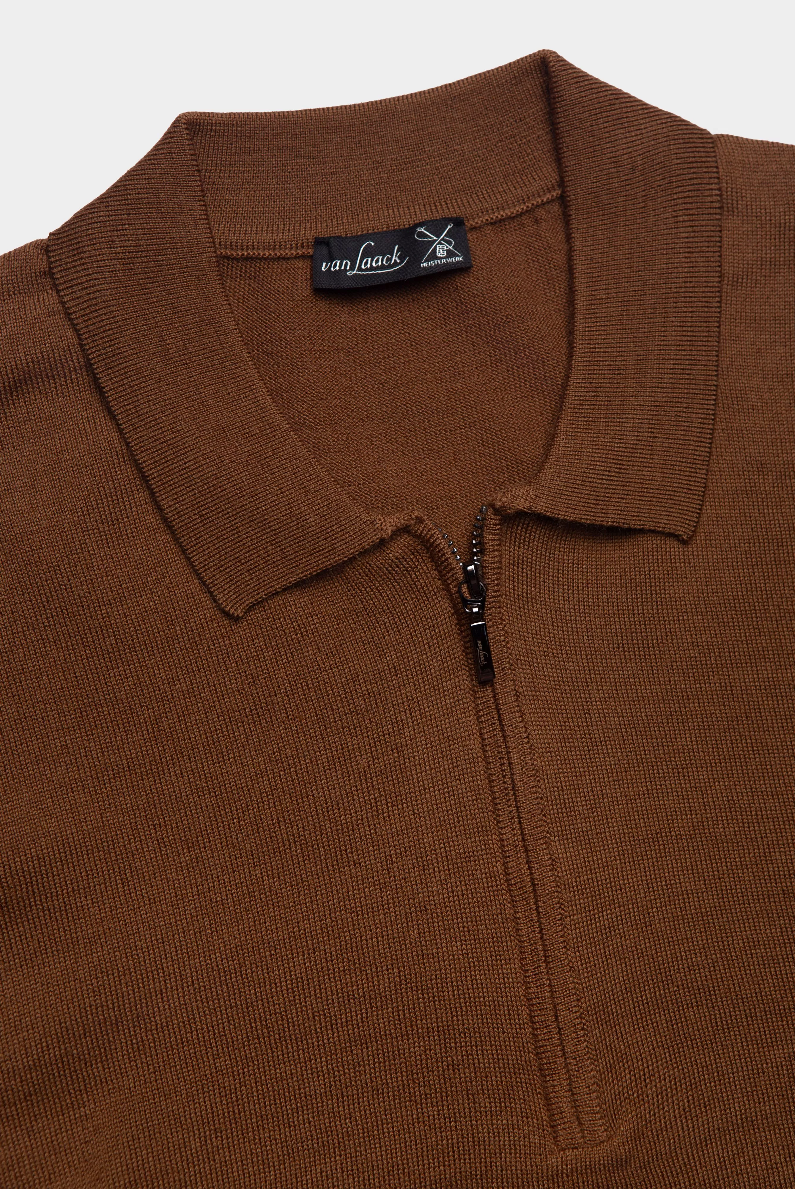 джемпер-поло SAIDO F коричневый SAIDO-F_S00176_165 ,photo 2