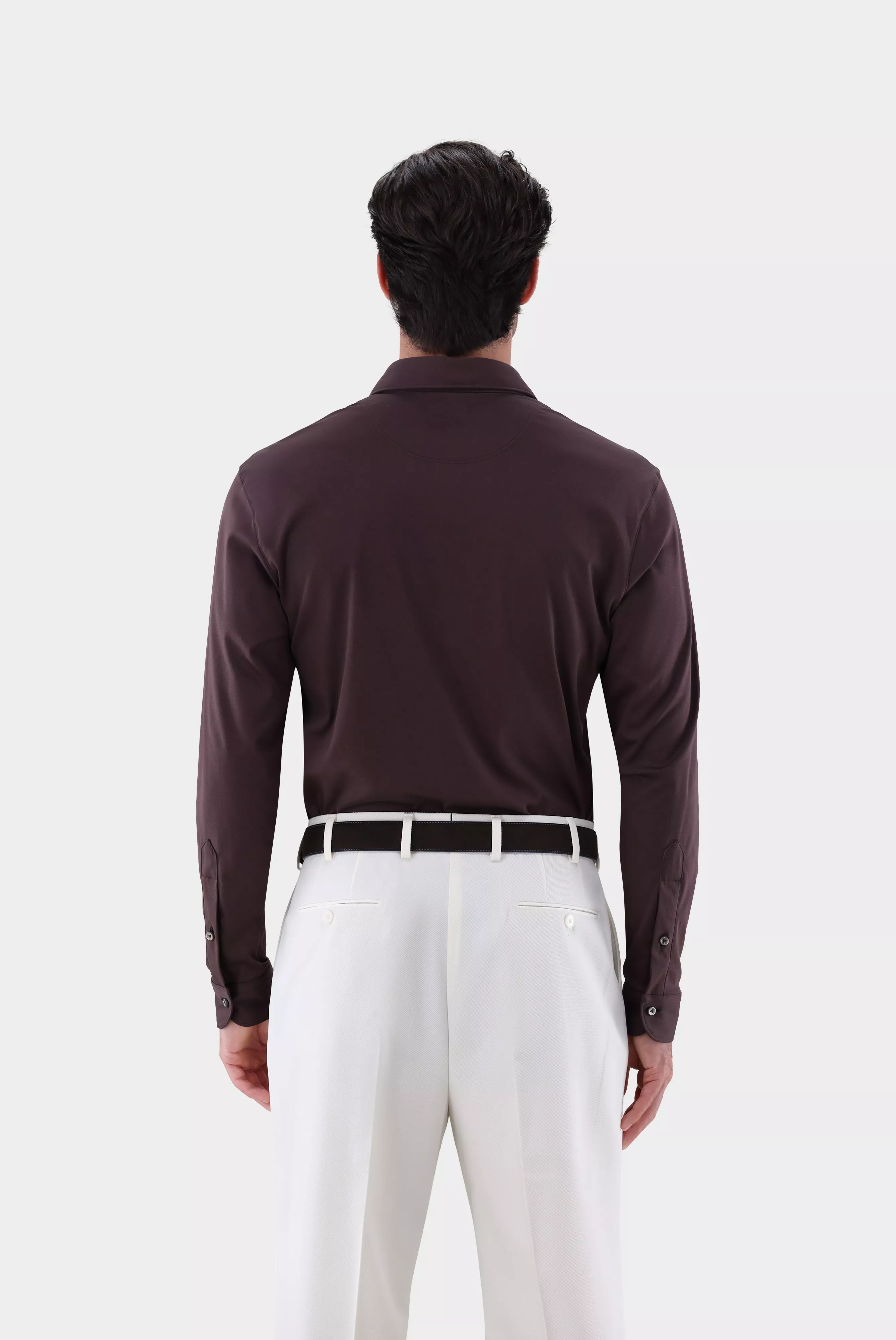 рубашка PER LSF коричневый PER-LSF_180031_180 ,photo 4