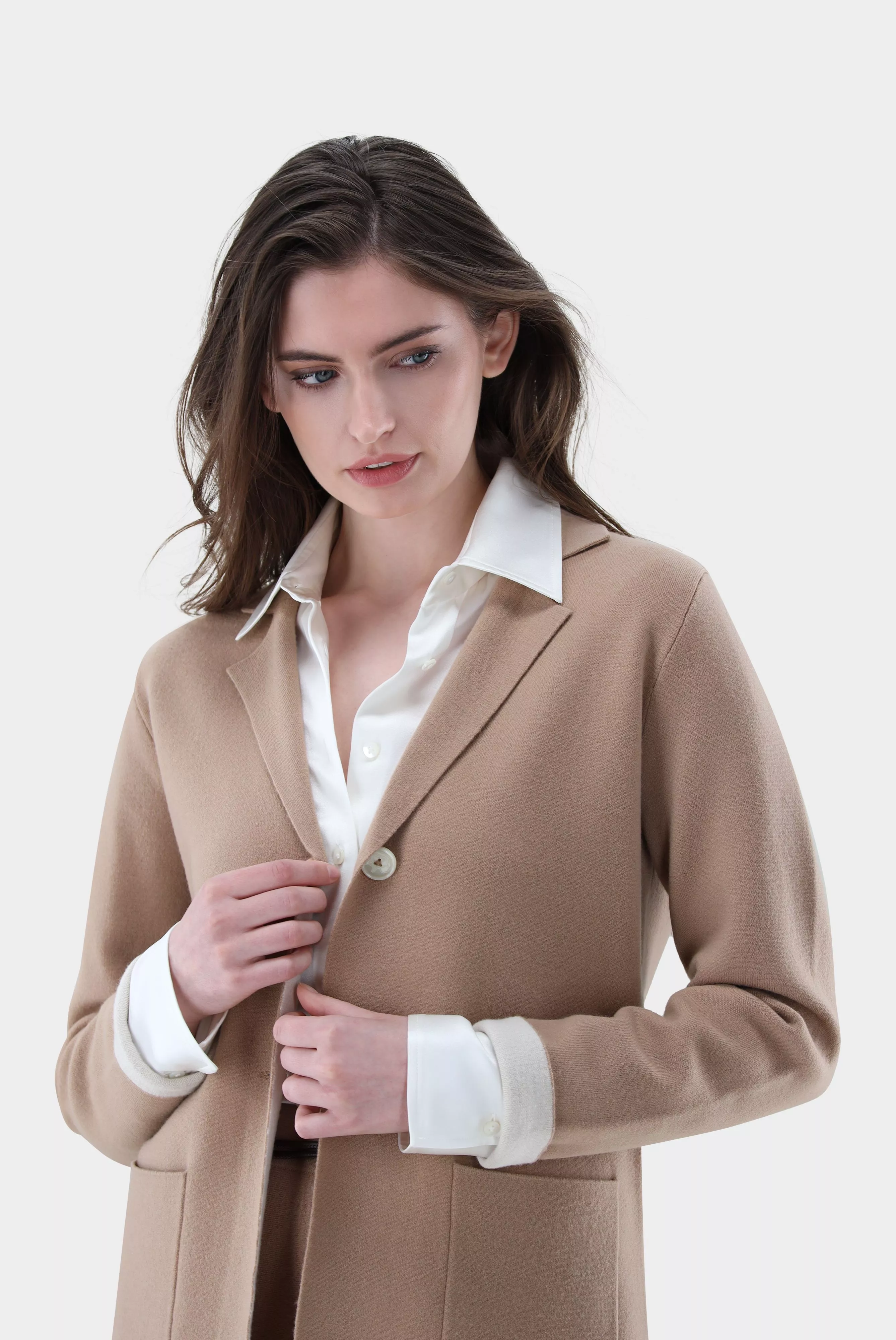 кардиган SIBENA бежевый SIBENA_S00329_131 ,photo 2