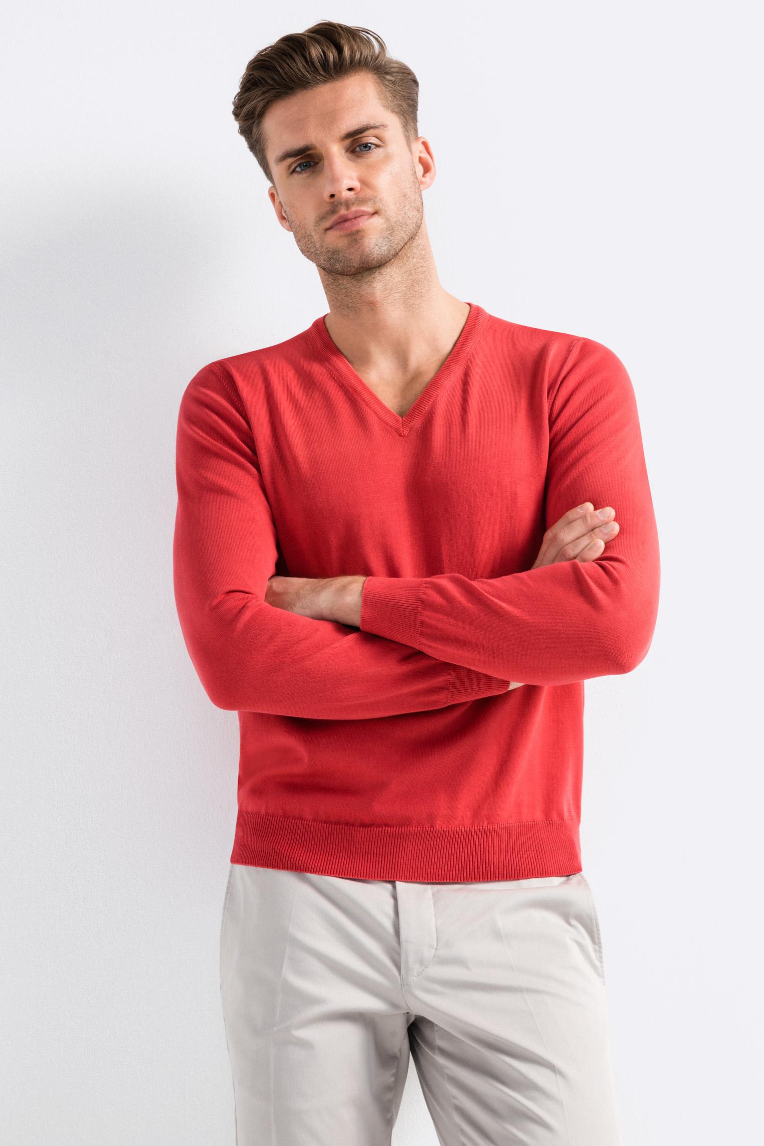 пуловер SALVA W красный SALVA-W_S00152_550 ,photo 5