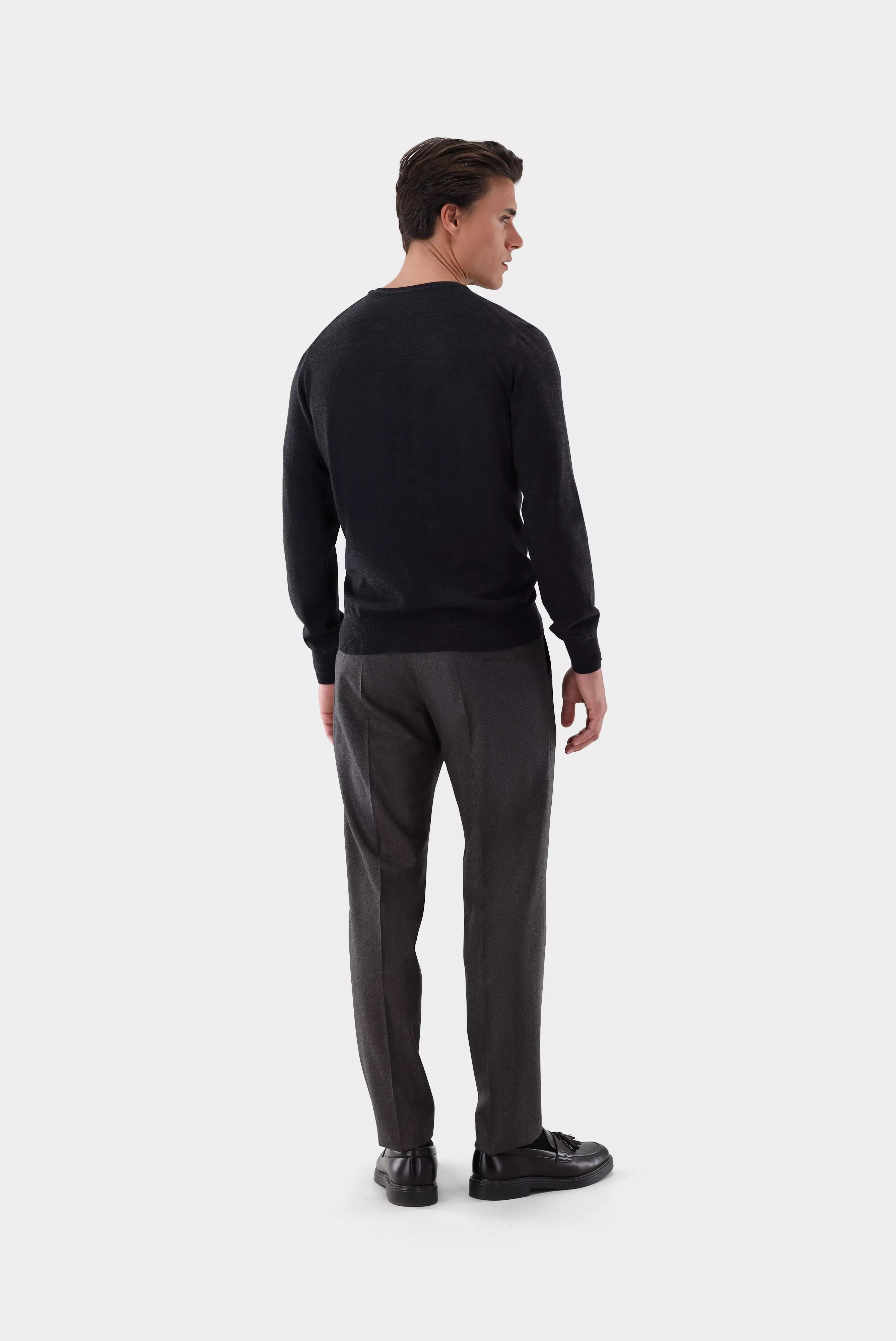 свитер SINDO серый SINDO_S00176_090 ,photo 5