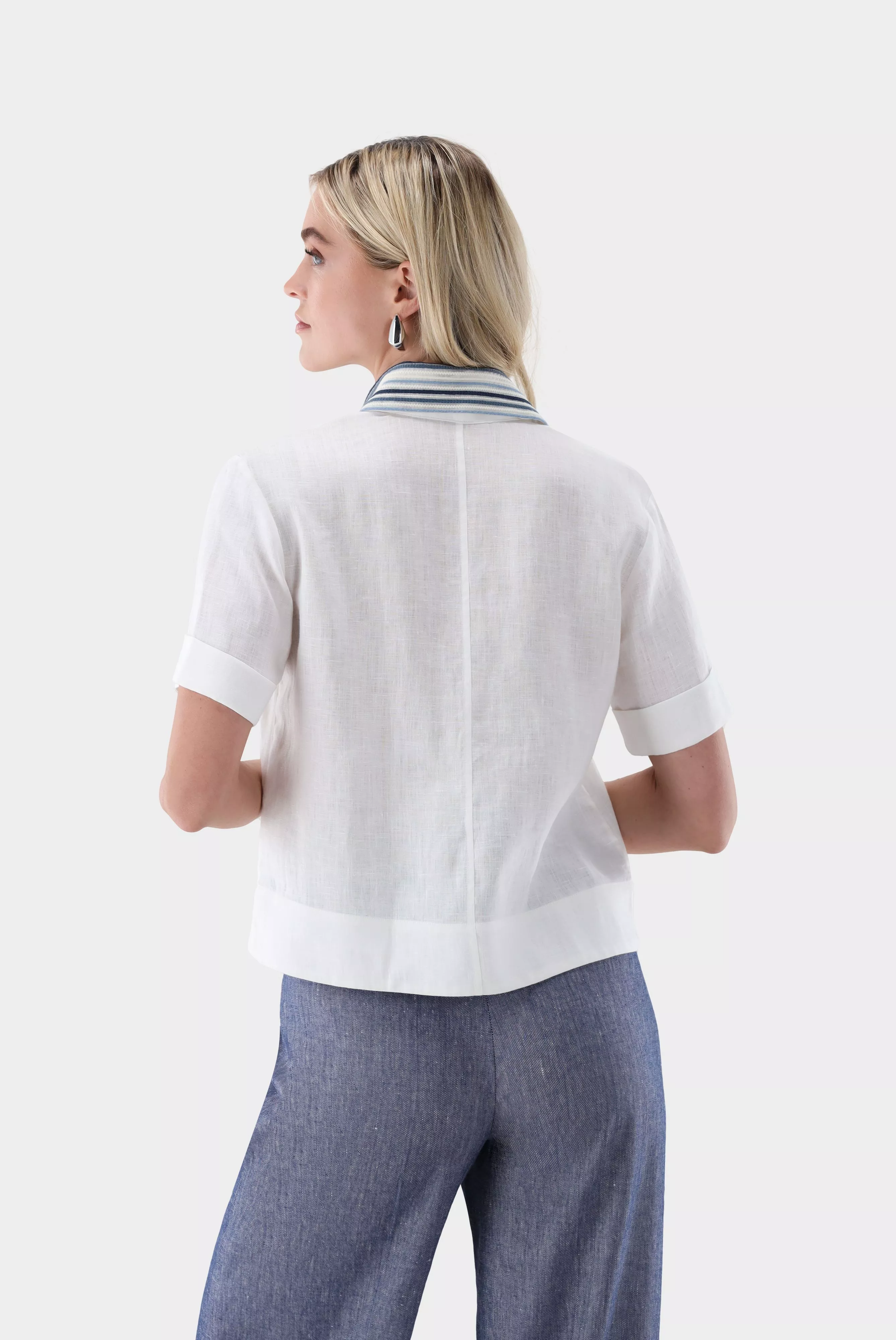 блузка AMISE E бежевый AMISE-E_Z20148_100 ,photo 6