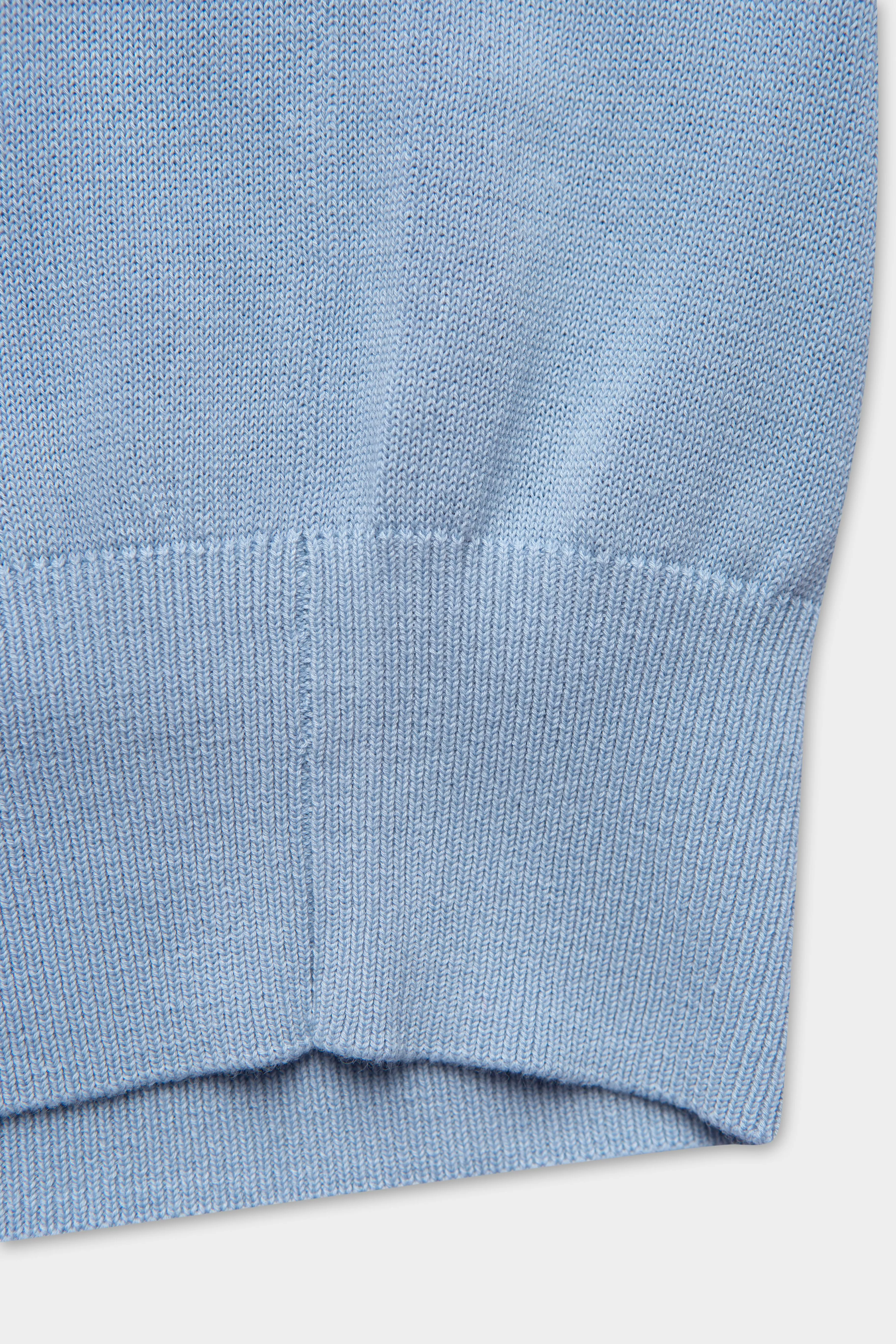 рубашка-поло SANDRO SBF голубой SANDRO-SBF_S00301_739 ,photo 5