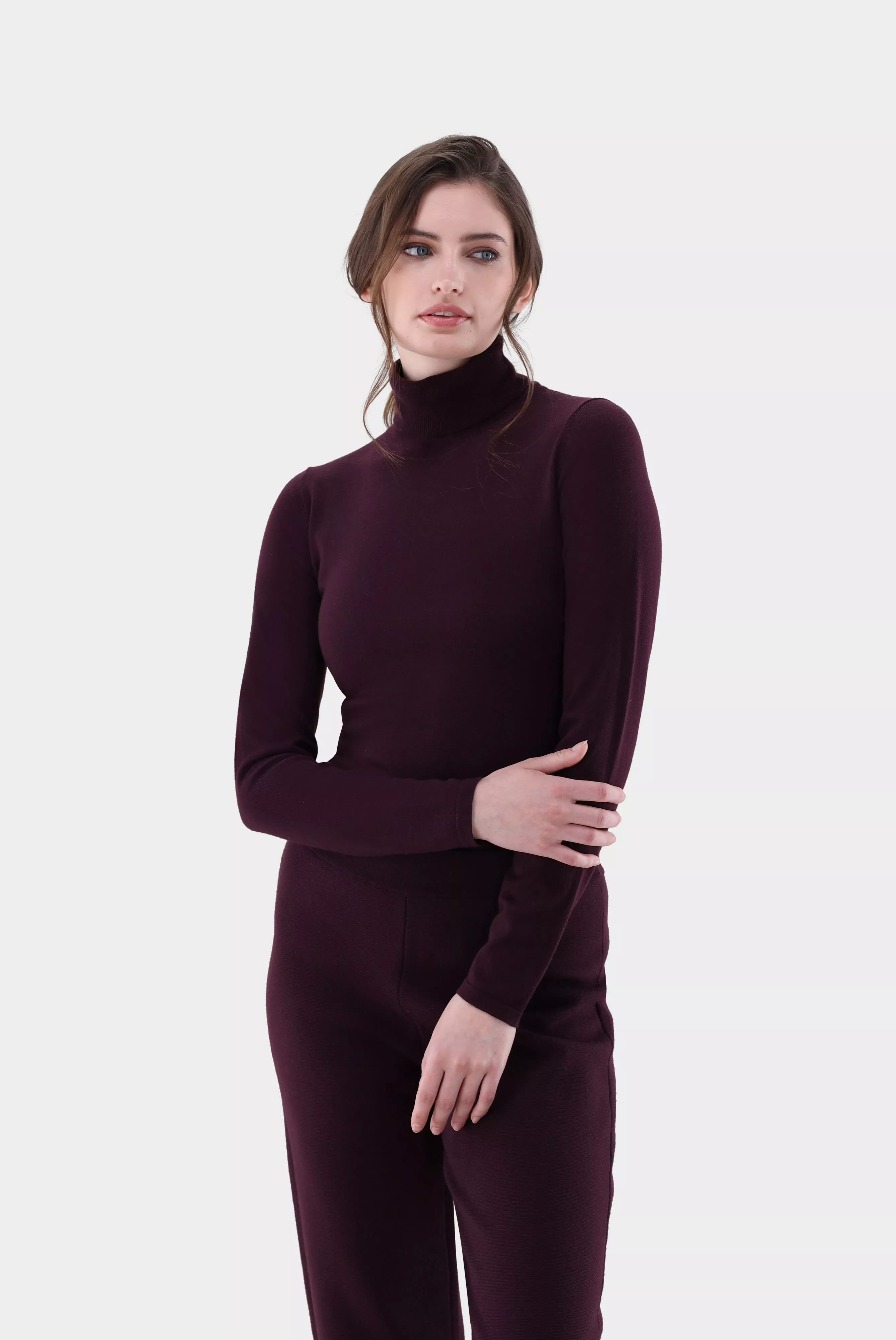 водолазка SABEA бордовый SABEA_S00173_590 ,photo 1