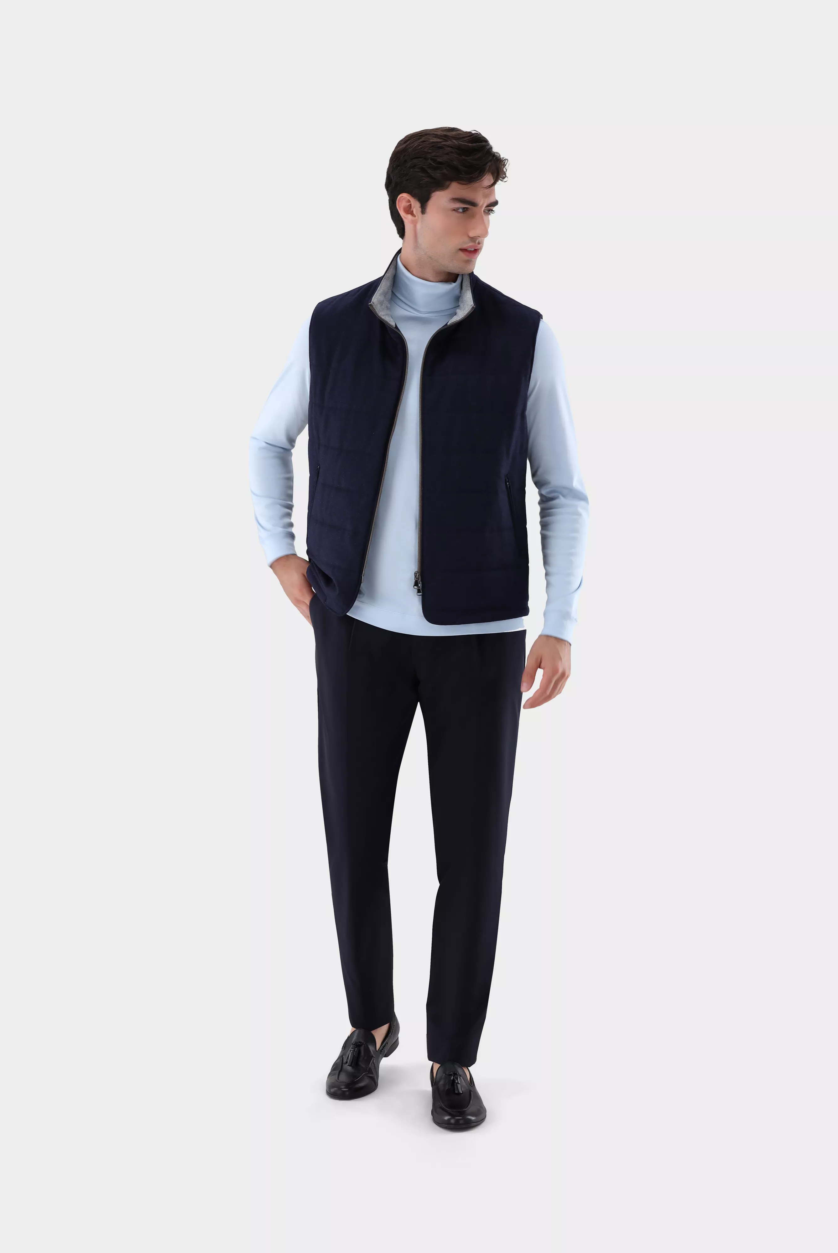 водолазка PELINO1 голубой PELINO1_180031_730 ,photo 4