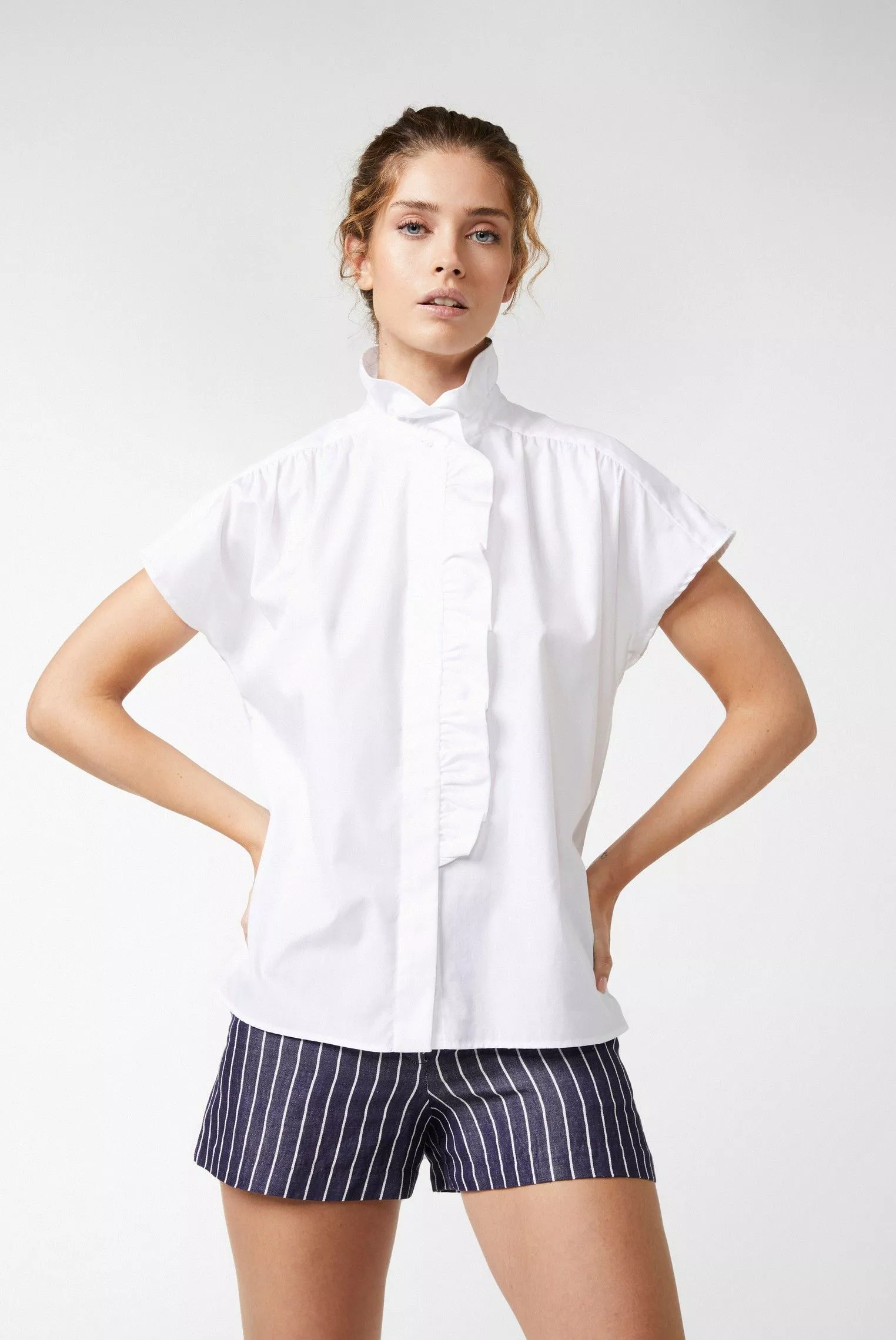 блузка ENZIA белый ENZIA_130648_000 ,photo 1