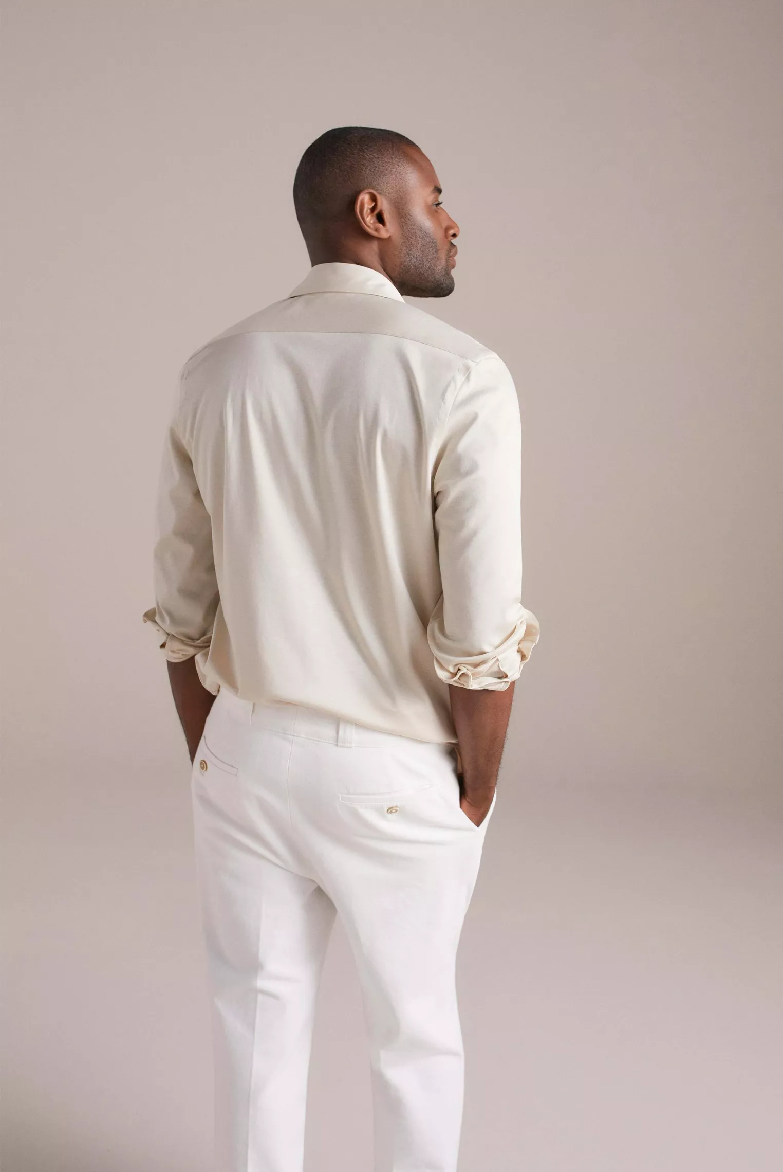 рубашка PER LSF бежевый PER-LSF_180031_120 ,photo 3