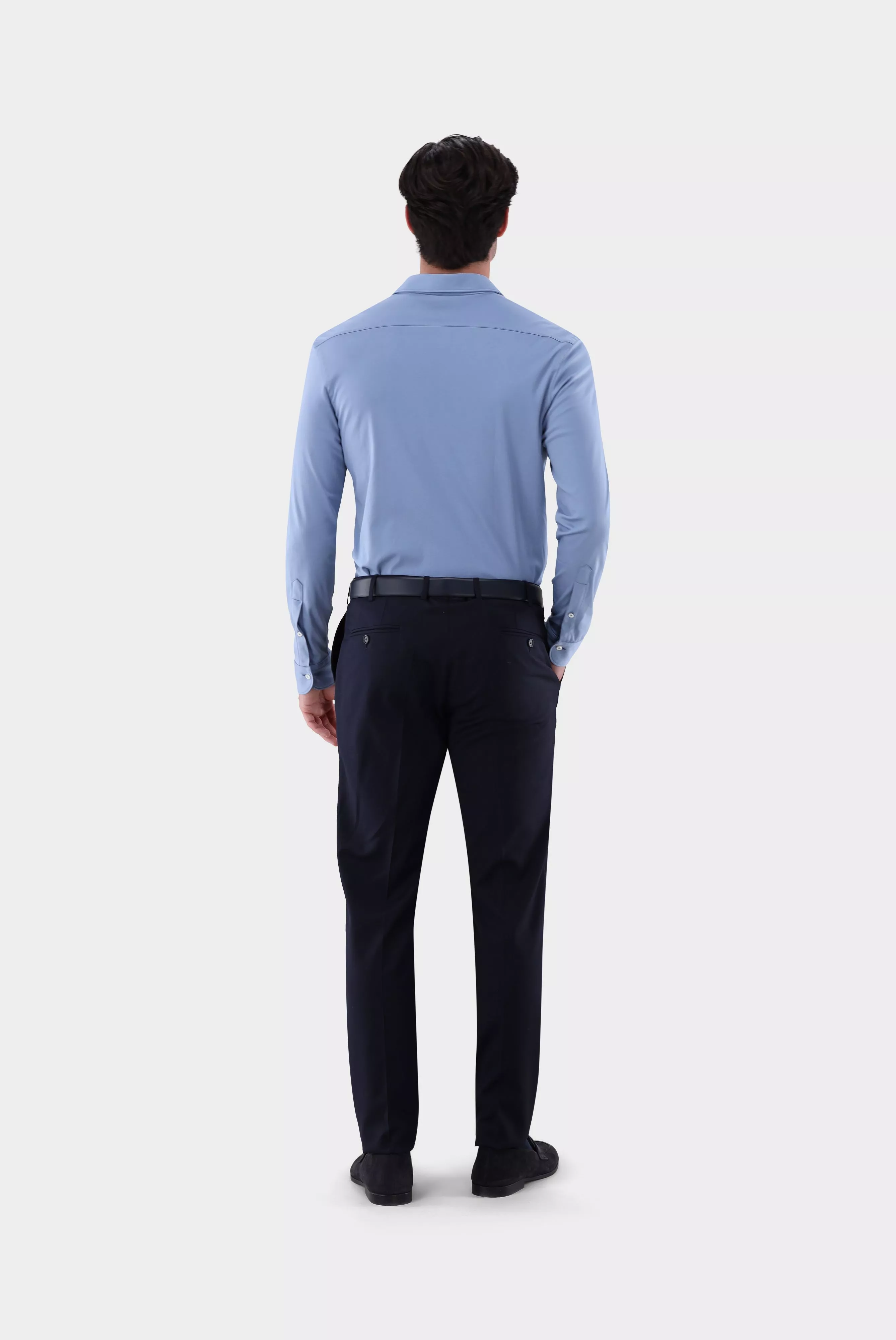 рубашка PER LSF серо-голубой PER-LSF_180031_760 ,photo 7