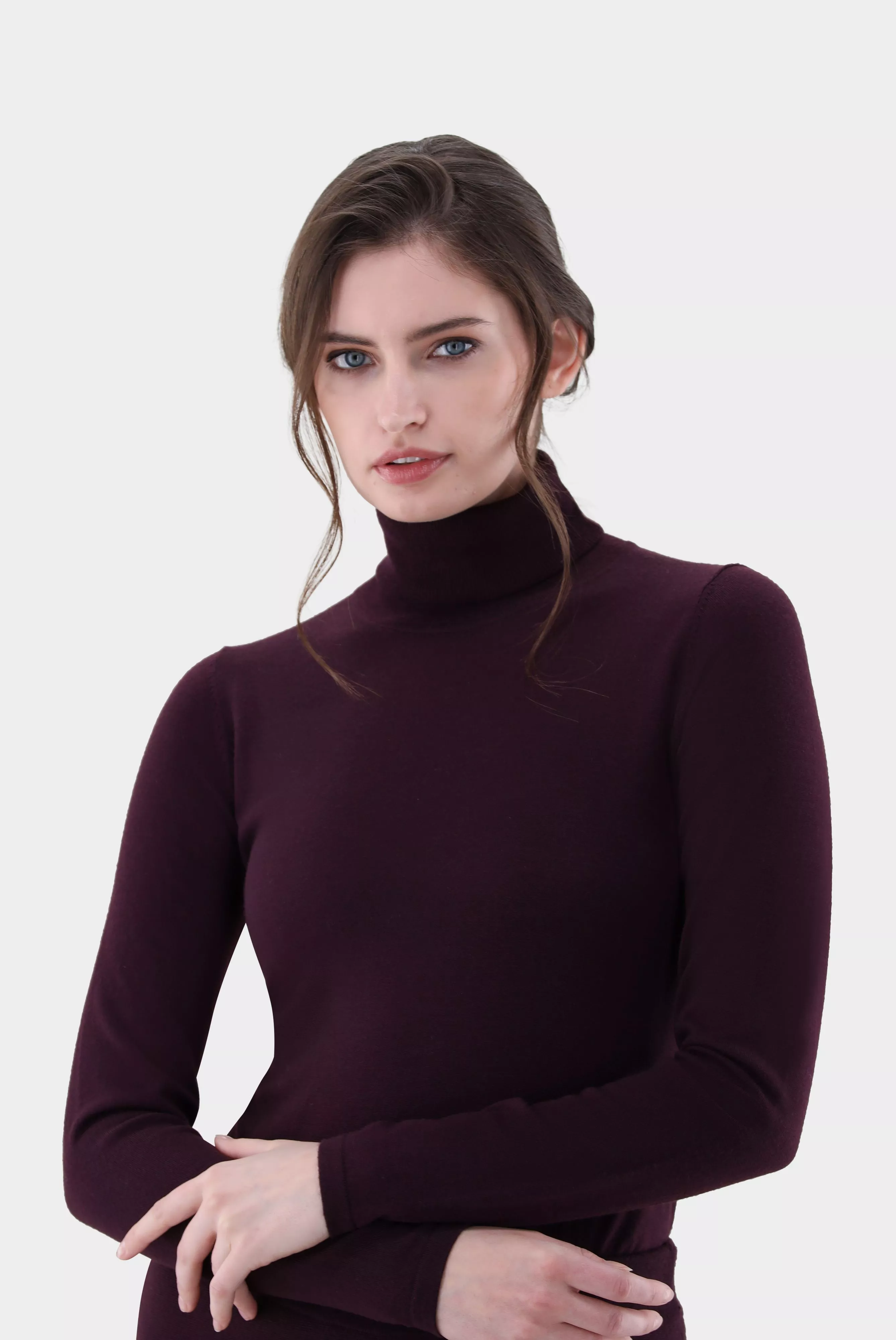 водолазка SABEA бордовый SABEA_S00173_590 ,photo 2