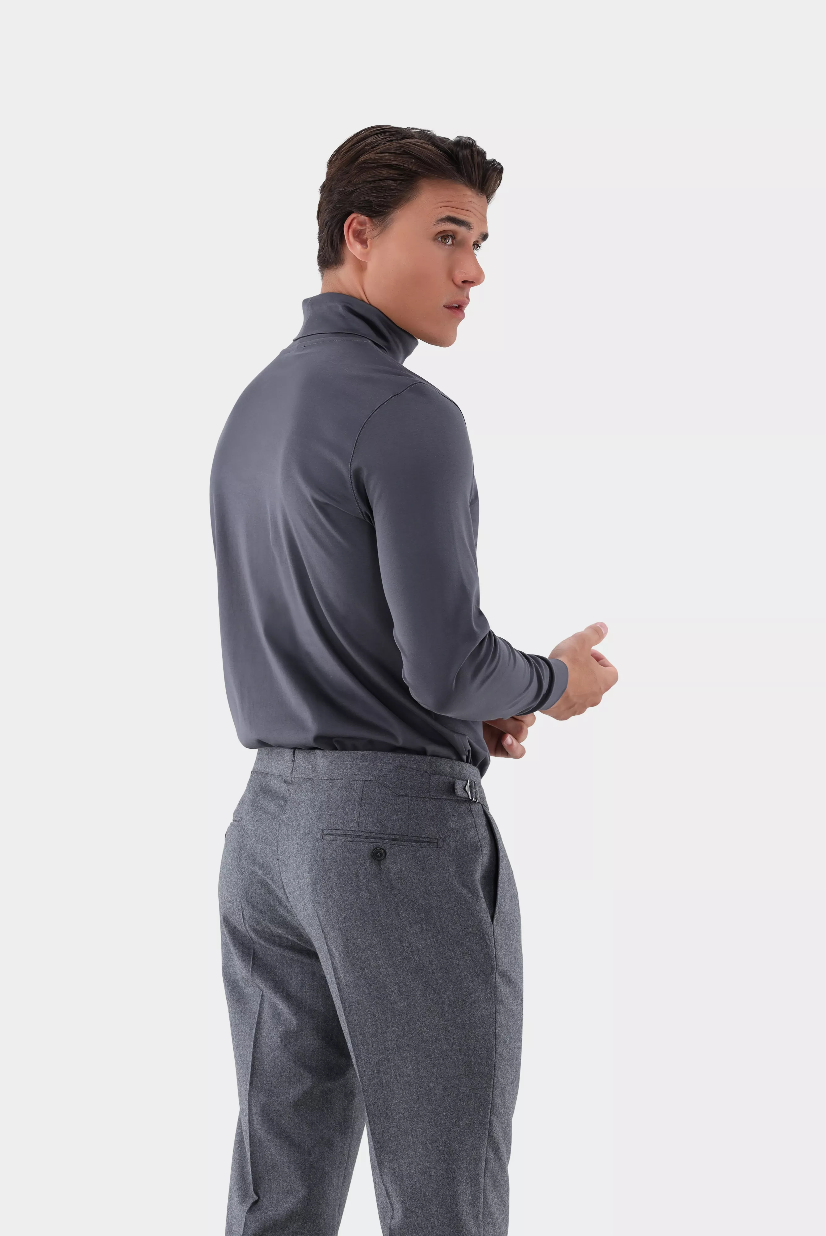 водолазка PELINO1 серый PELINO1_180031_075 ,photo 7