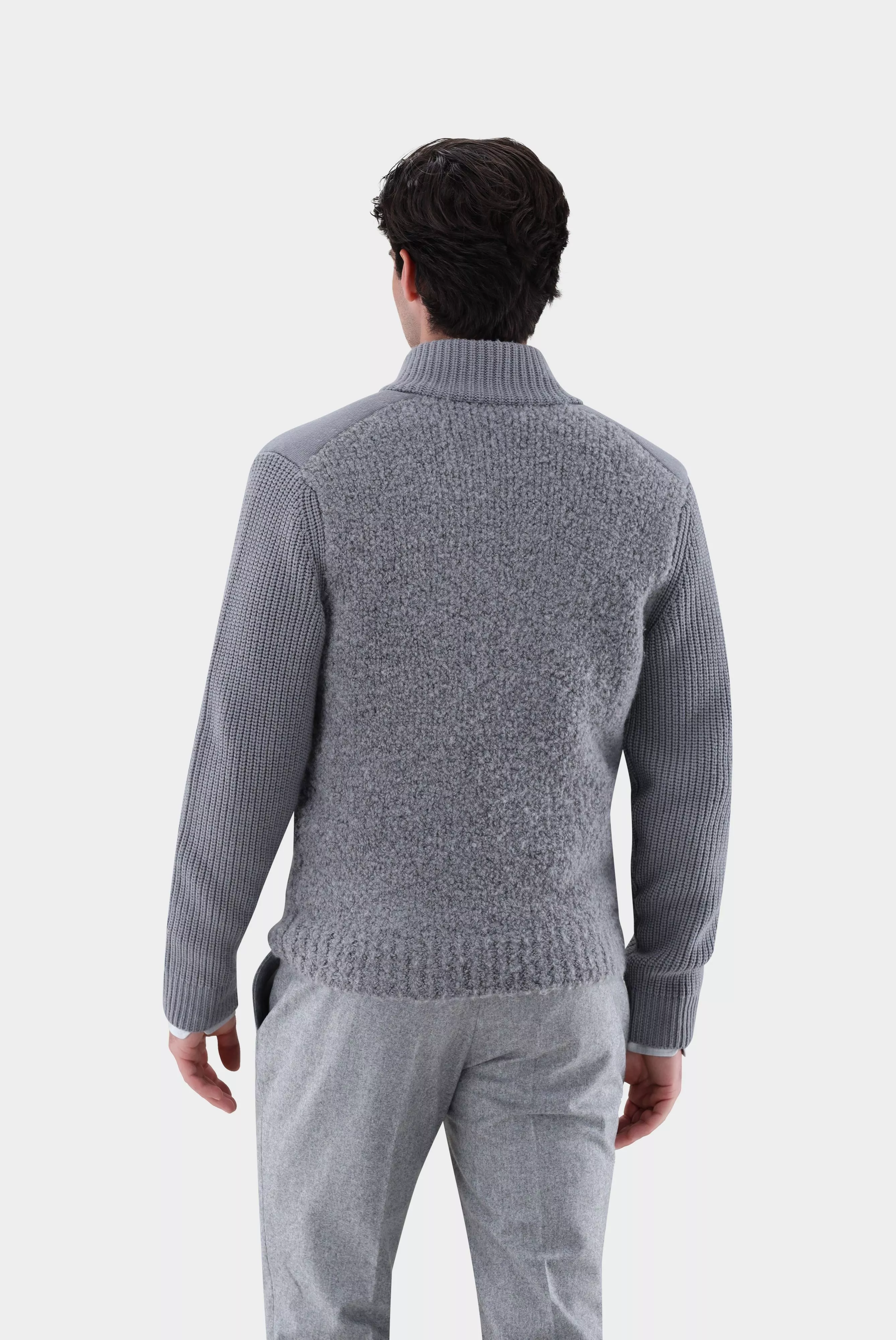 кардиган SADAL F серый SADAL-F_S00331_040 ,photo 5