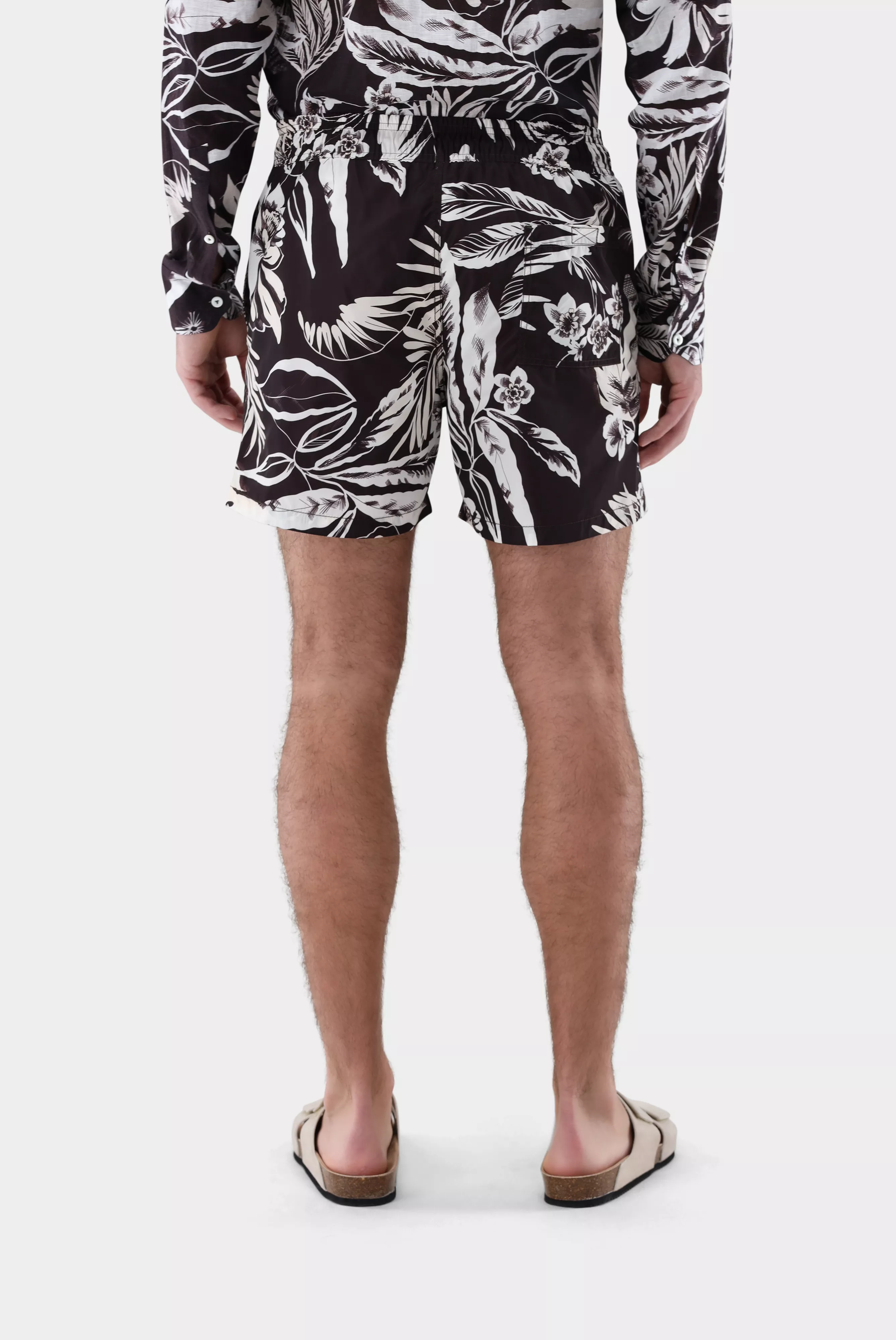 van Laack ШОРТЫ ПЛАВ SWIMSHORTS
 цвет коричневый ,photo 6