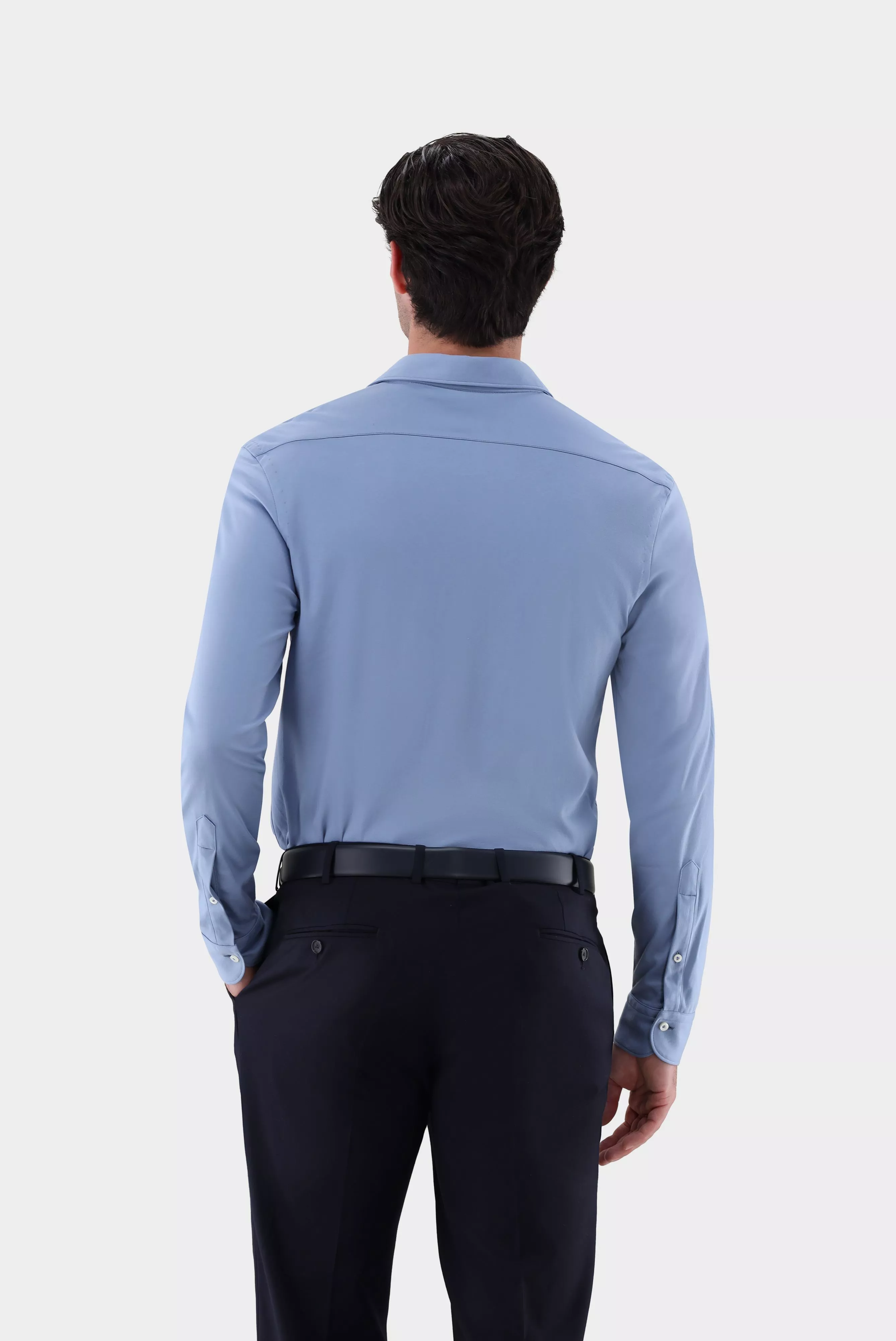 рубашка PER LSF серо-голубой PER-LSF_180031_760 ,photo 6