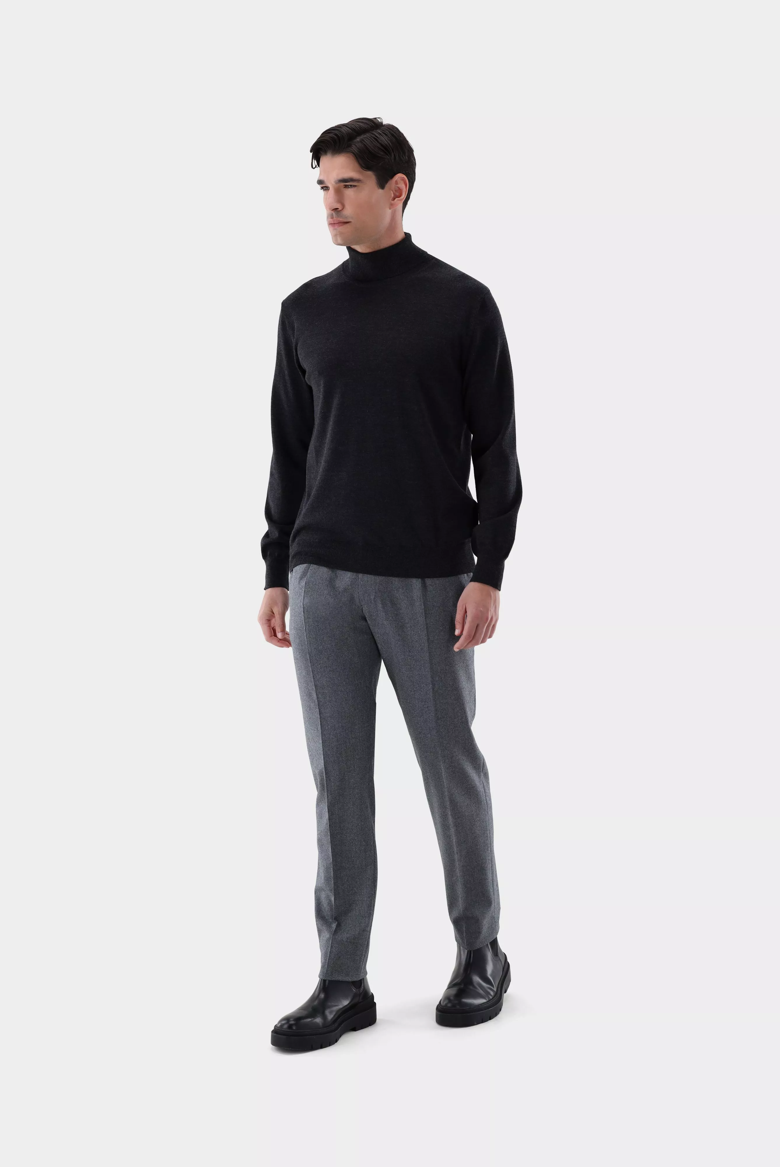 джемпер SAINI серый SAINI_S00176_090 ,photo 4