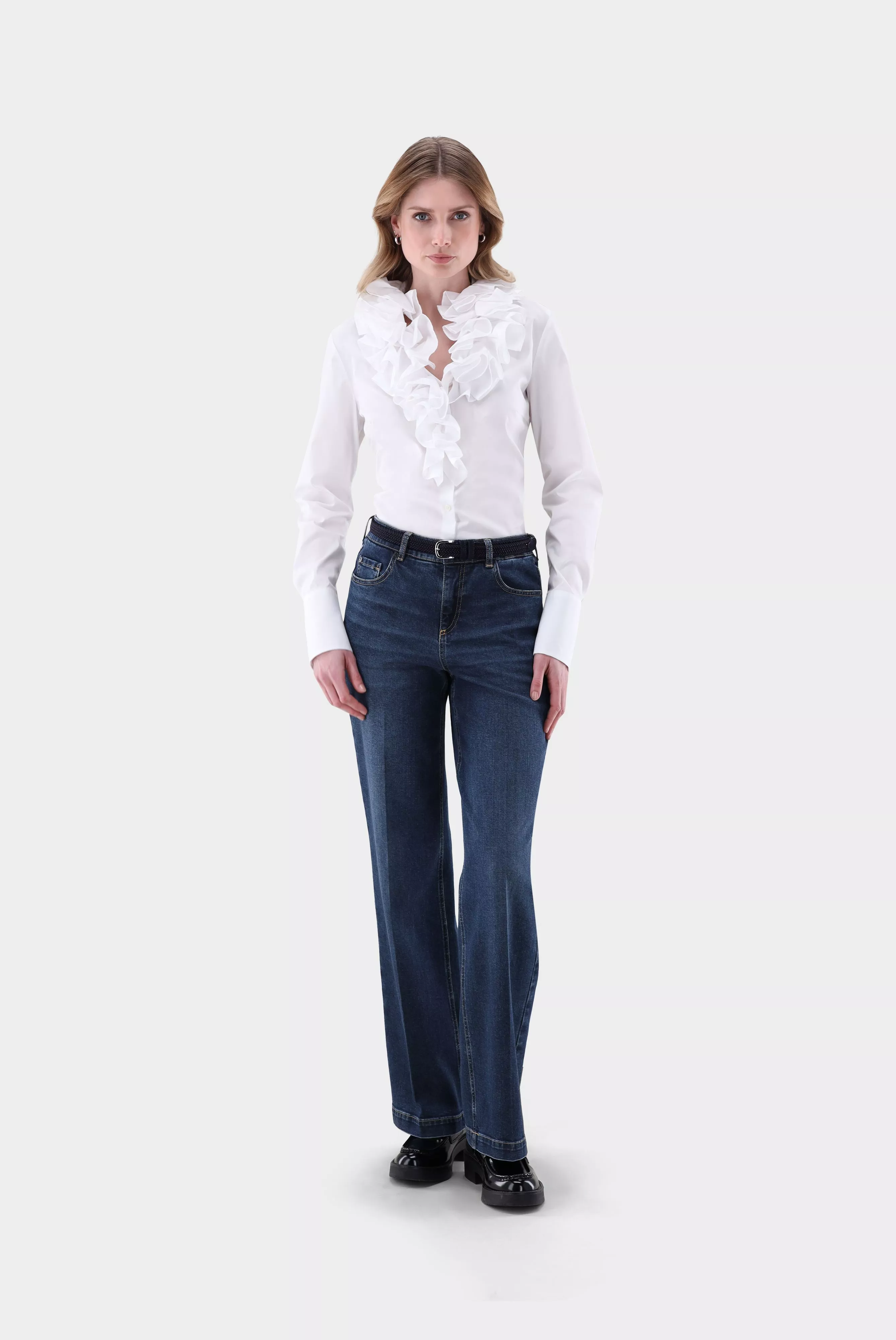 блузка ANIKAS белый ANIKAS_150293_000 ,photo 5