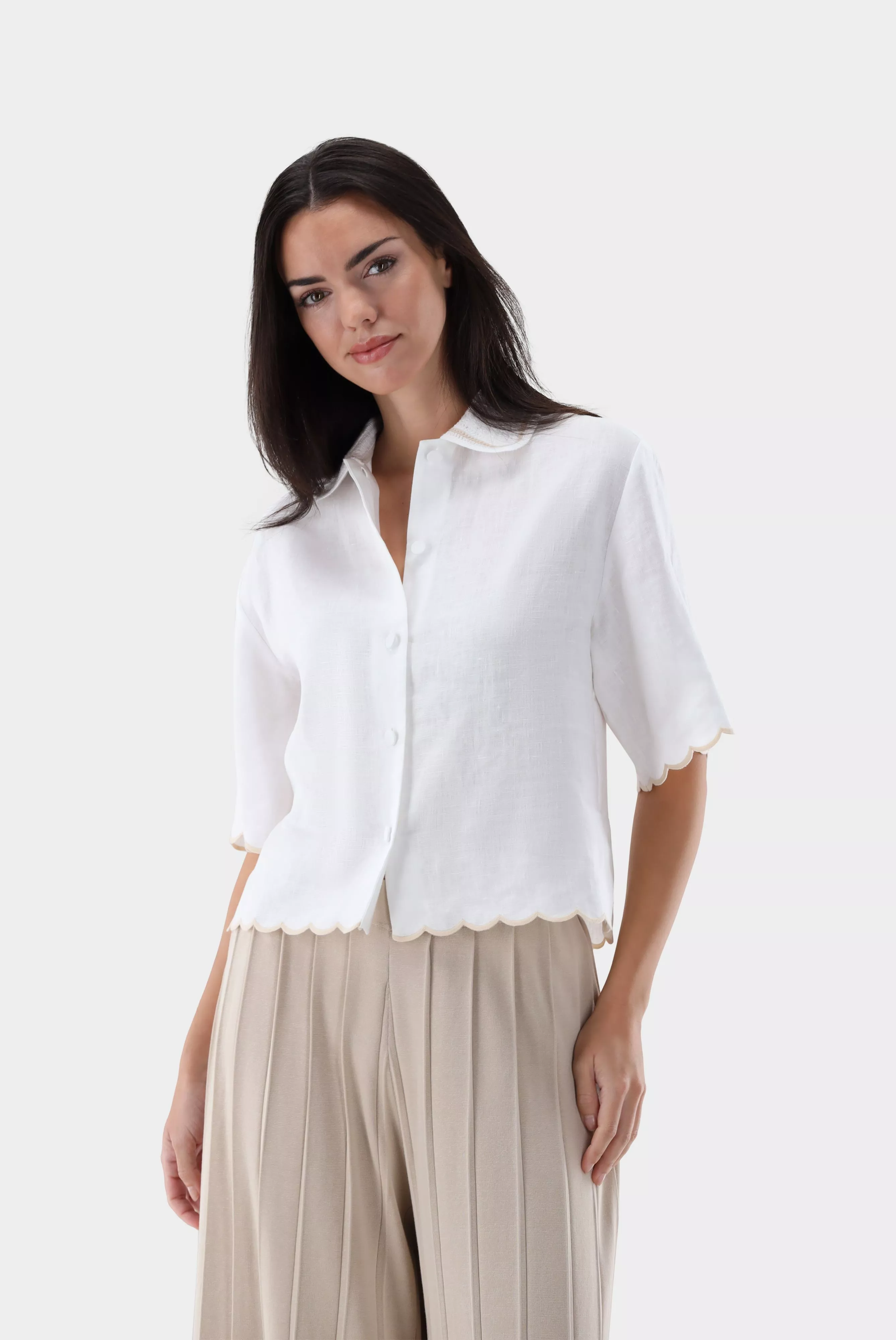 блузка TAISHA CE бежевый TAISHA-CE_Z20143_100 ,photo 1