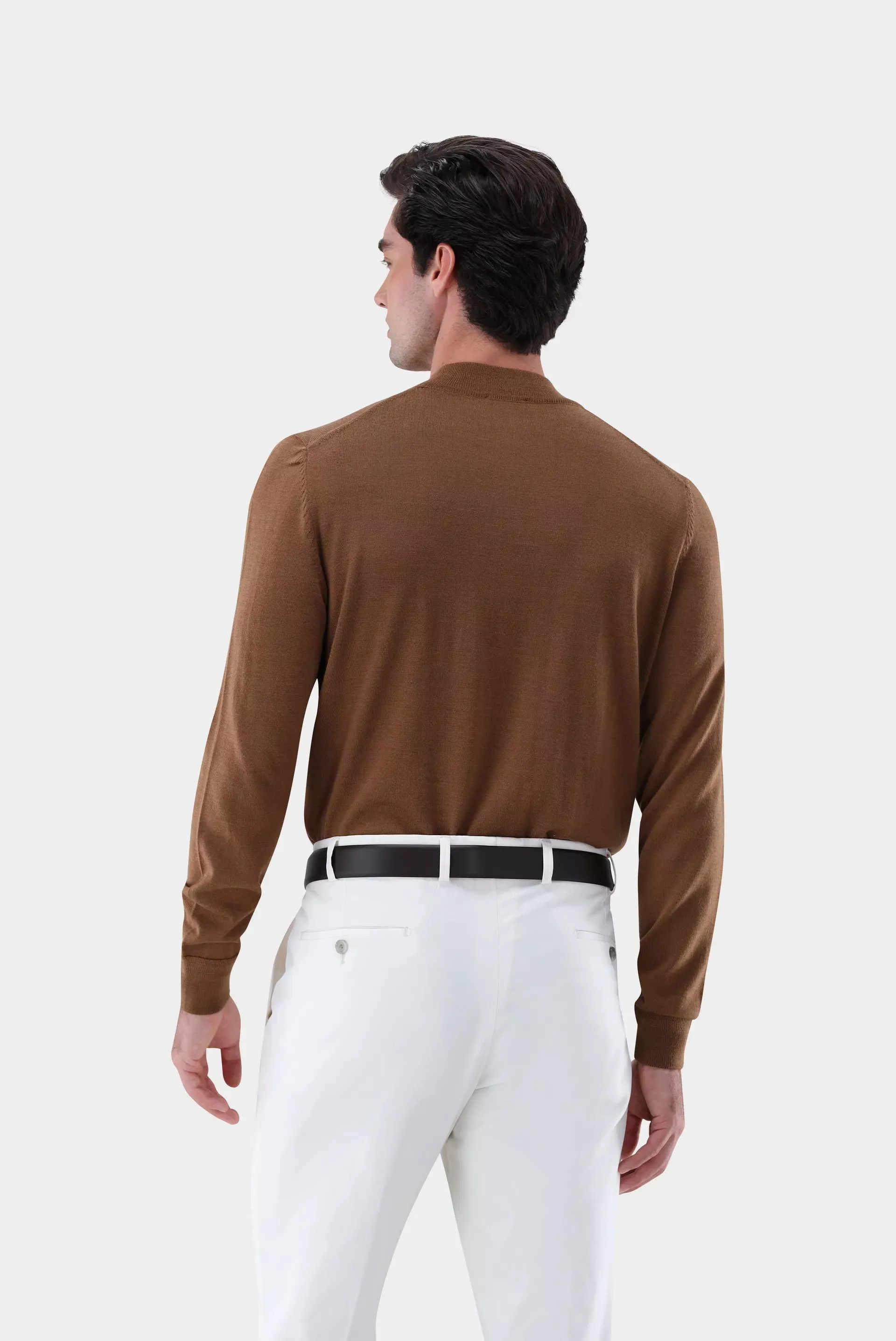 свитер SANDINO коричневый SANDINO_S00176_165 ,photo 5