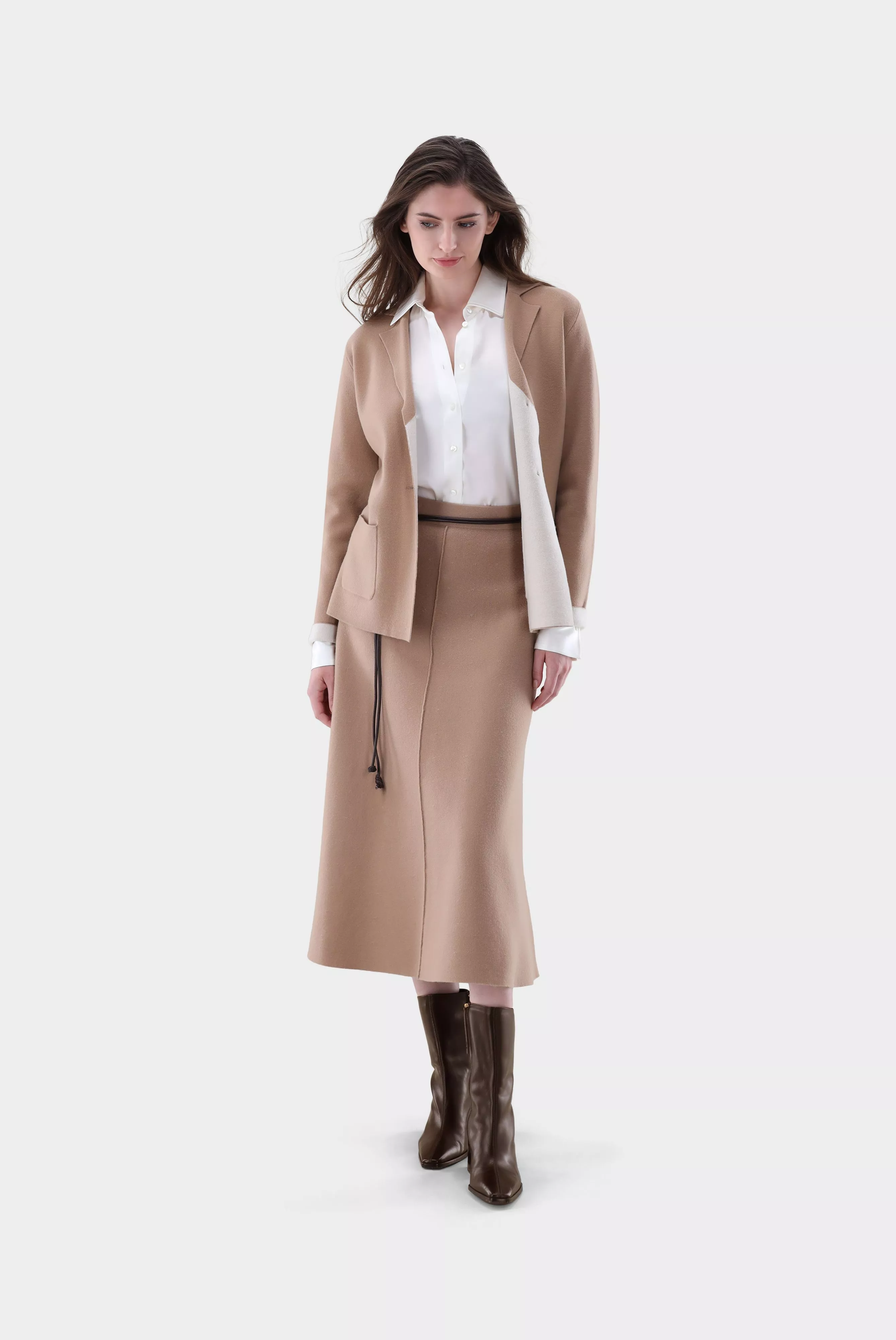 кардиган SIBENA бежевый SIBENA_S00329_131 ,photo 5