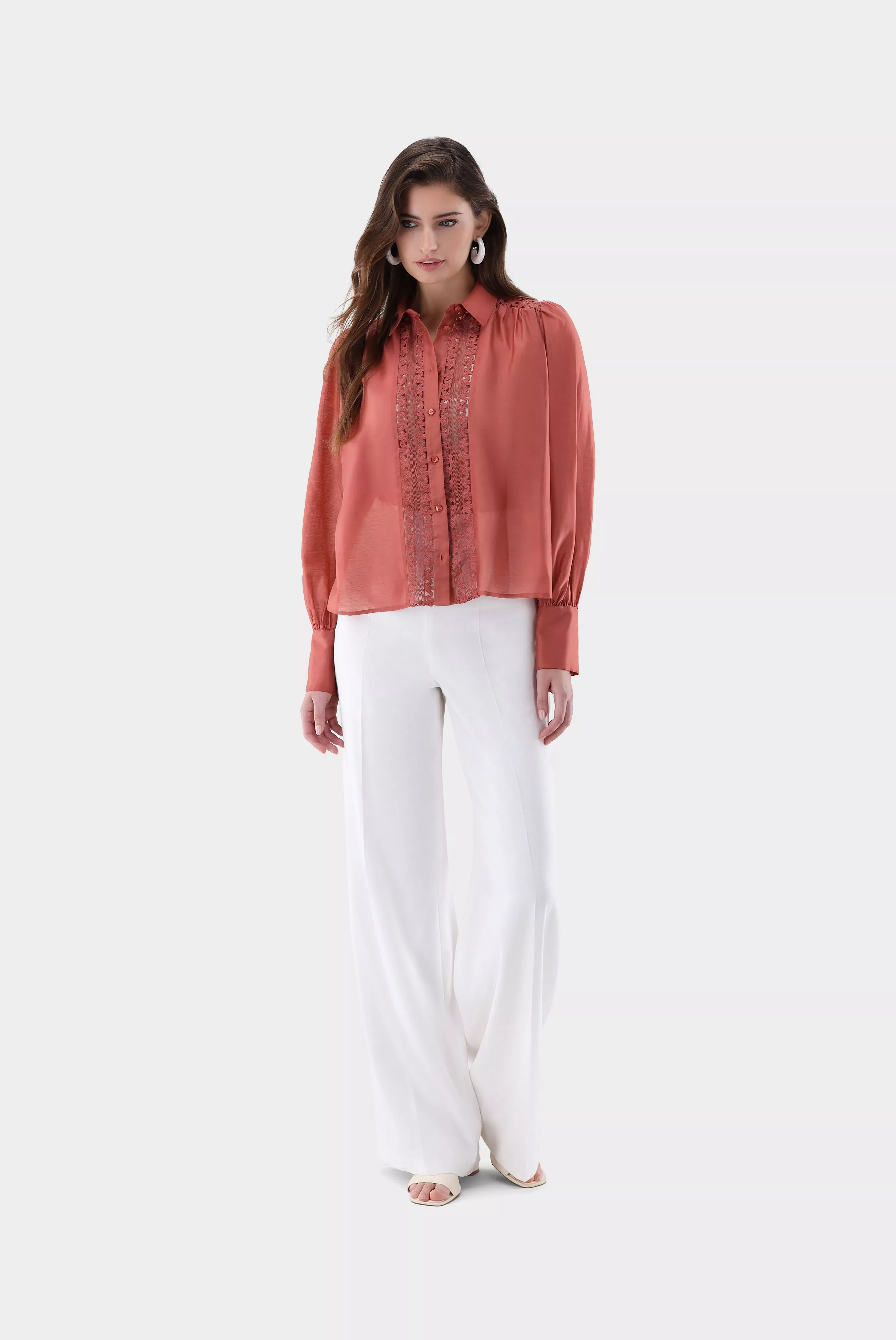 блузка ALWIA PB оранжевый ALWIA-PB_Z20145_370 ,photo 5