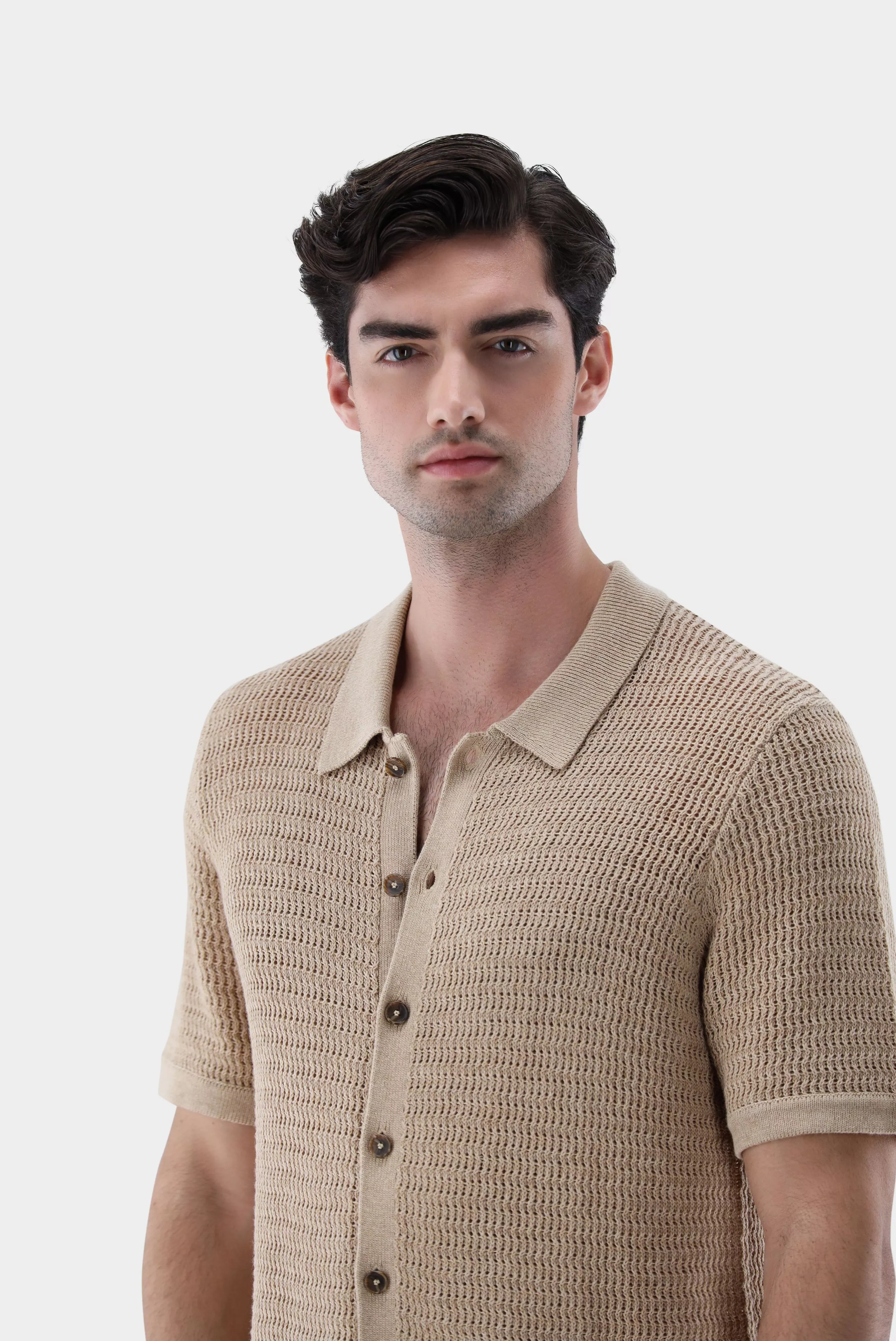 кардиган SAFIROS бежевый SAFIROS_S00384_130 ,photo 2