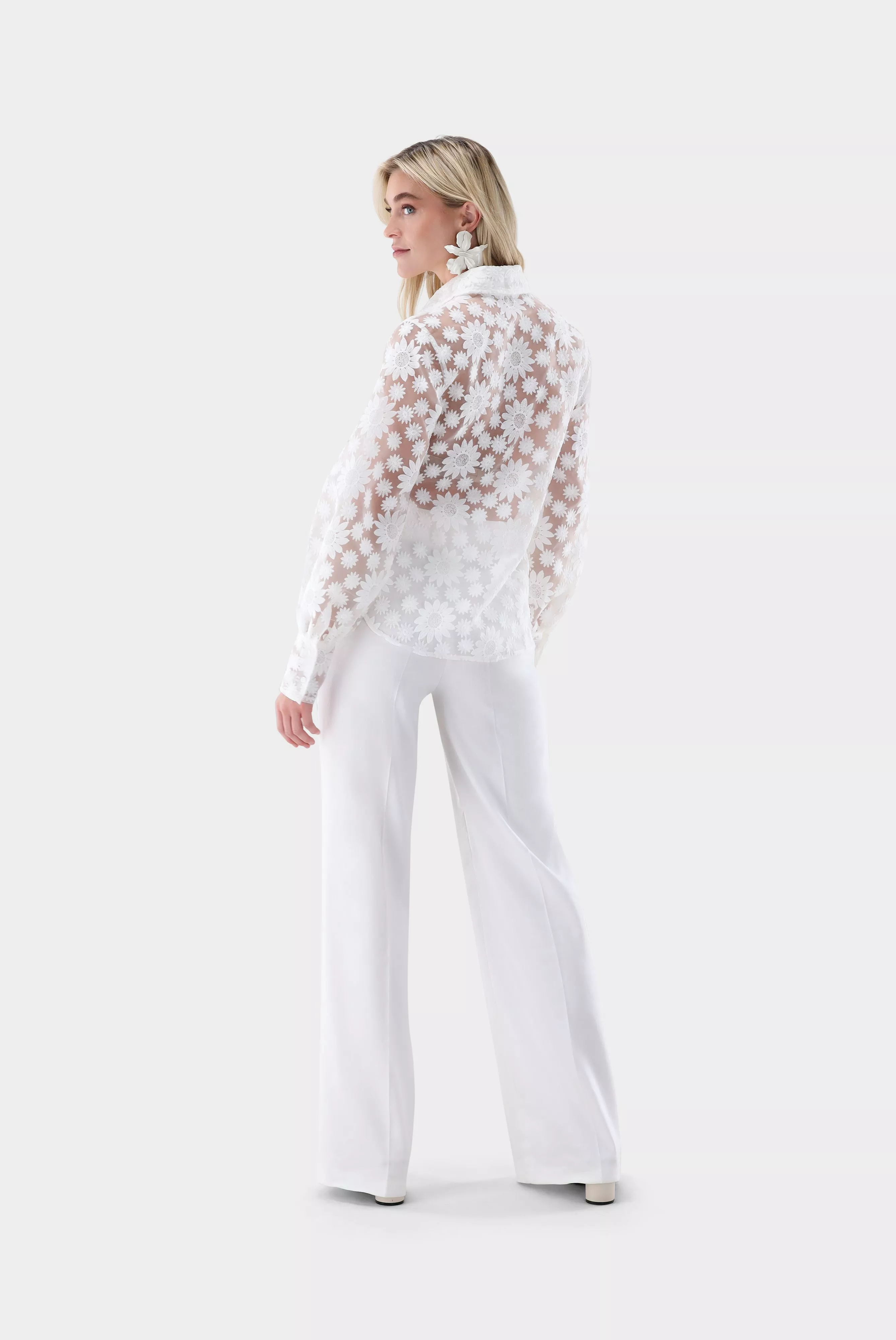 блузка CELLINA бежевый CELLINA_Z20155_100 ,photo 7