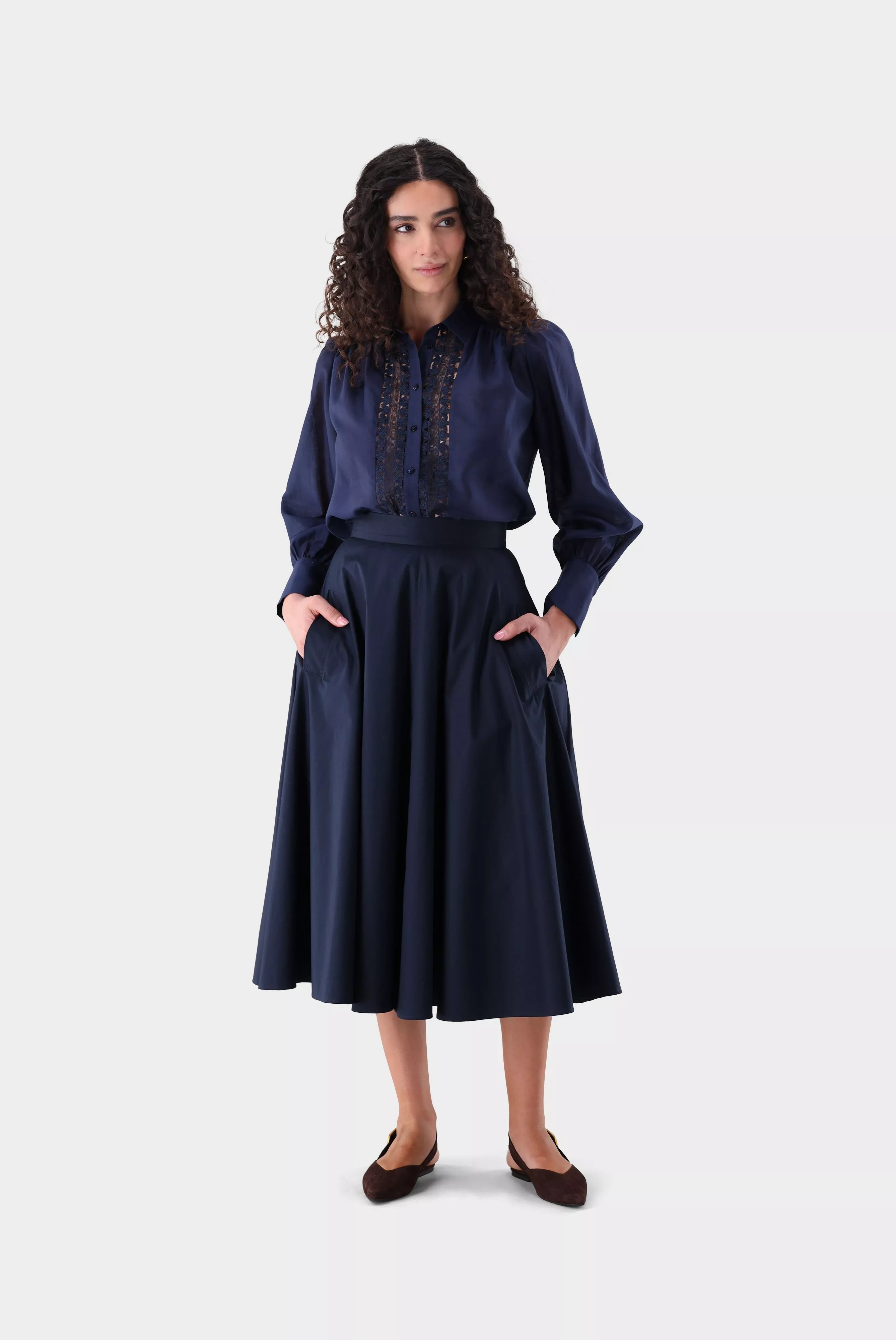 блузка ALWIA PB синий ALWIA-PB_Z20145_780 ,photo 6