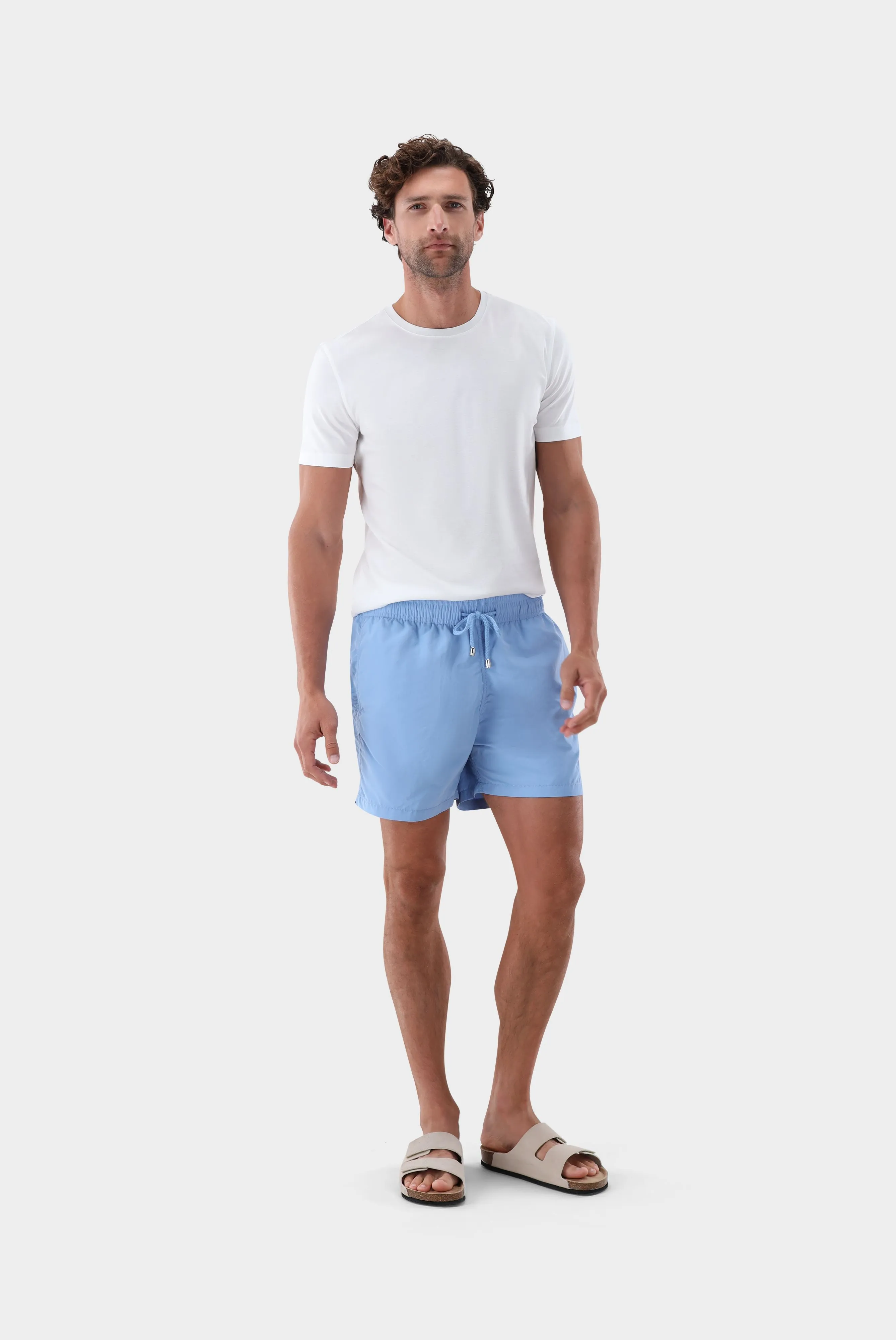 van Laack ШОРТЫ ПЛАВ SWIMSHORTS
 цвет голубой ,photo 5