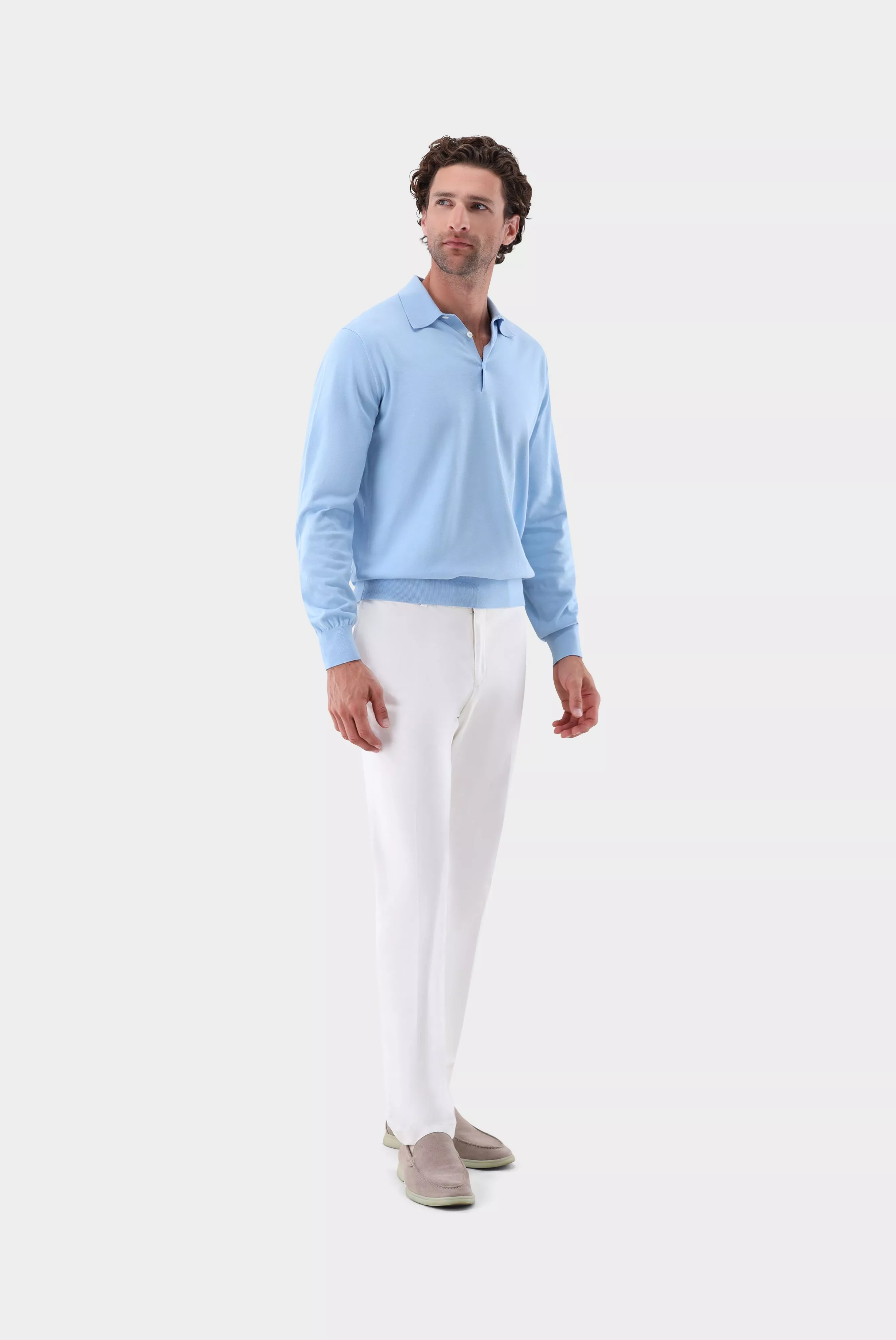 джемпер-поло SABRI SB голубой SABRI-SB_S00376_730 ,photo 5