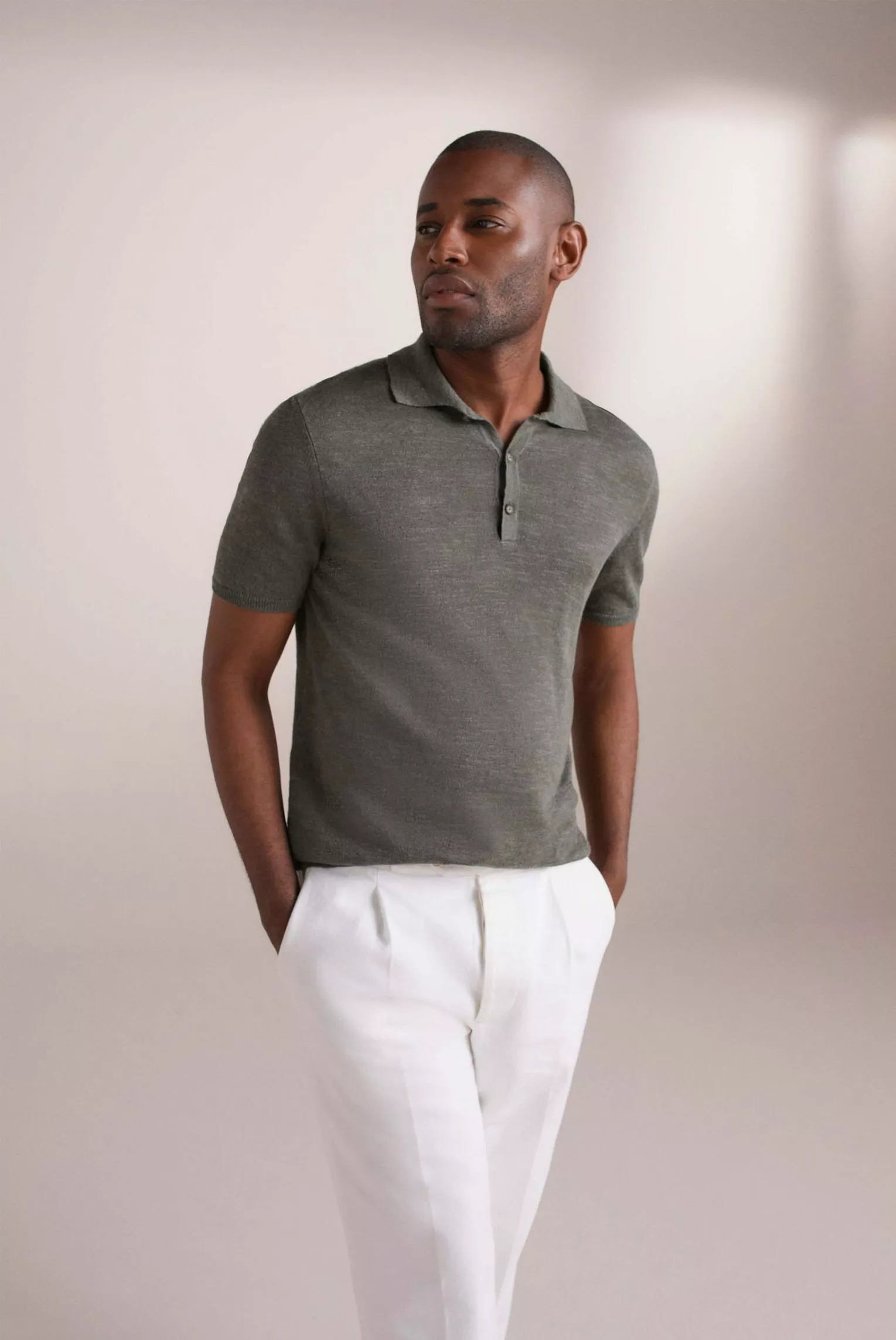 рубашка-поло M SIMO оливковый M-SIMO_S00169_960 ,photo 3