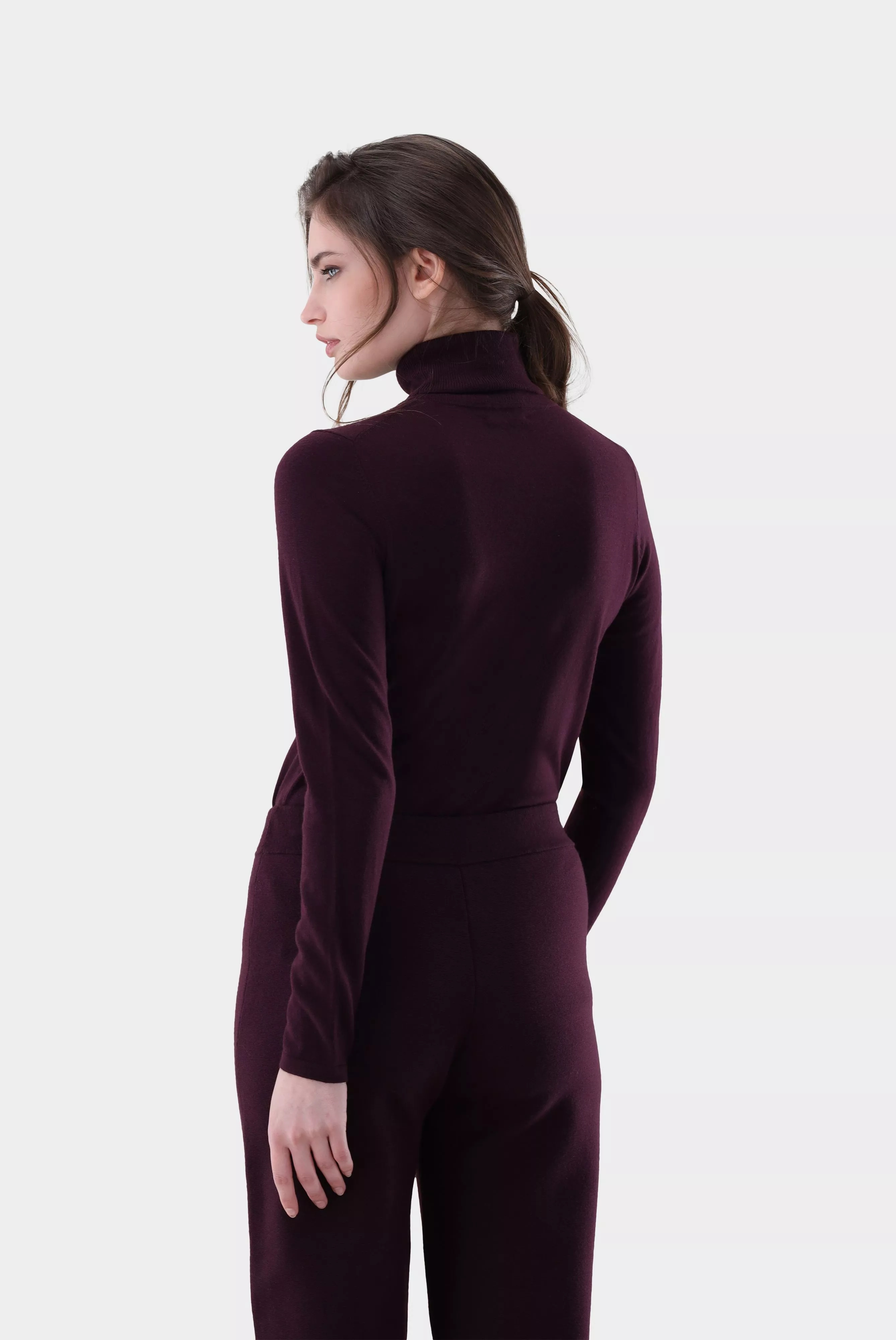 водолазка SABEA бордовый SABEA_S00173_590 ,photo 6