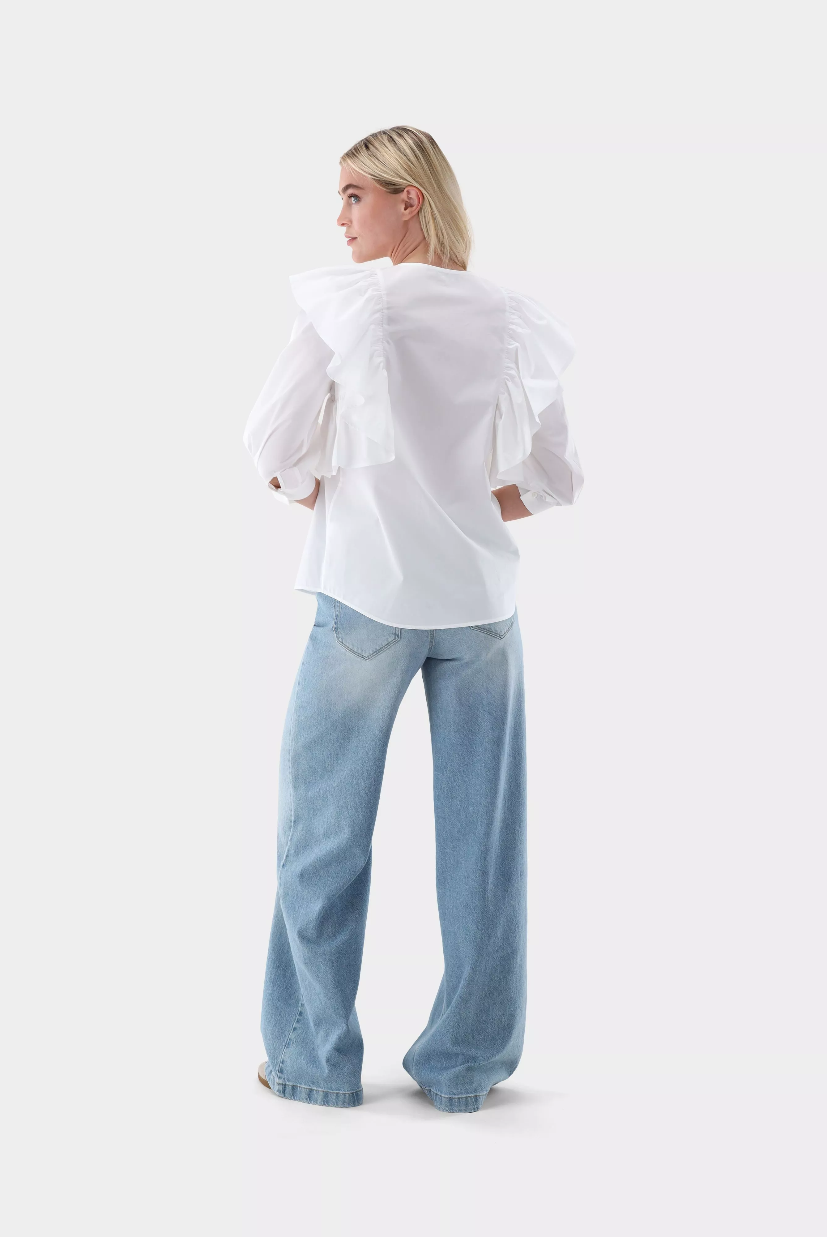 блузка ANNESA белый ANNESA_Z20141_000 ,photo 8