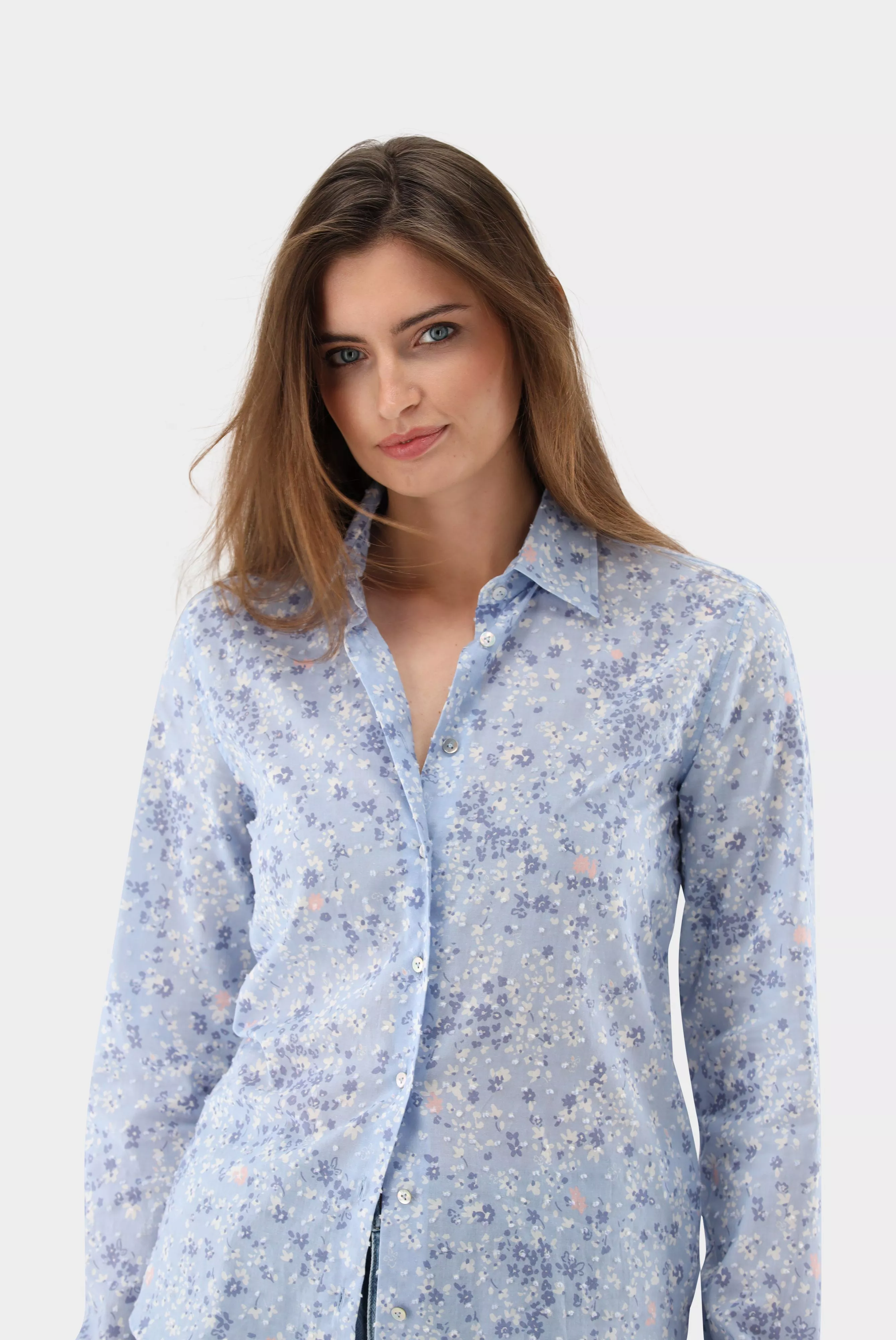 блузка CELLYA KN голубой CELLYA-KN_170176_720 ,photo 2