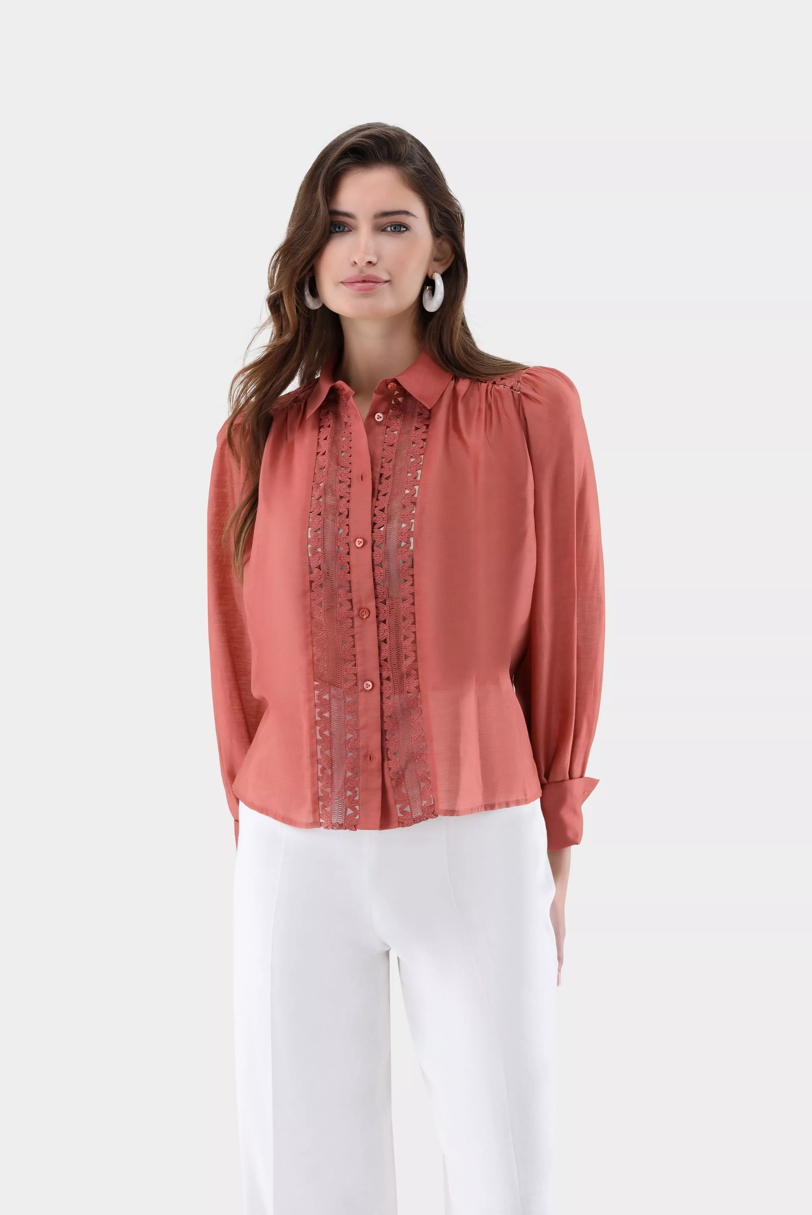 блузка ALWIA PB оранжевый ALWIA-PB_Z20145_370 ,photo 1