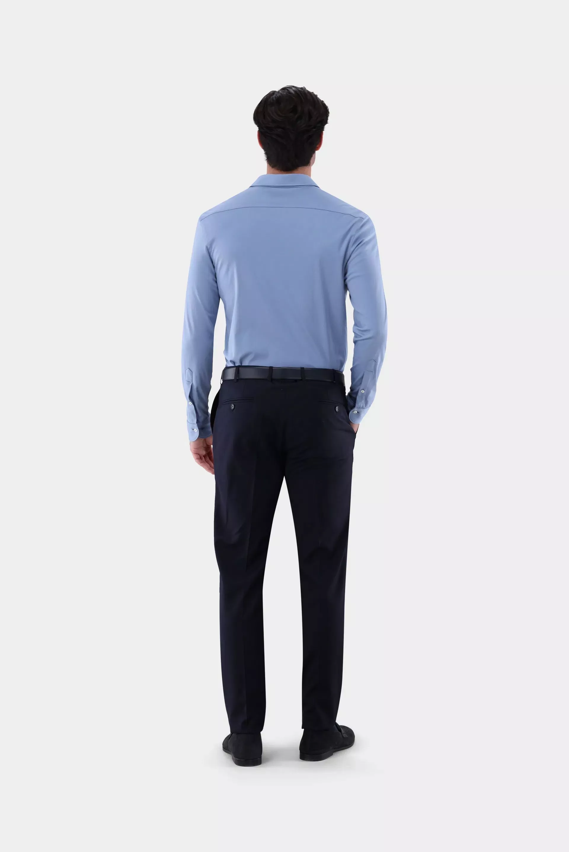 рубашка PER L серо-голубой PER-L_180031_760 ,photo 5