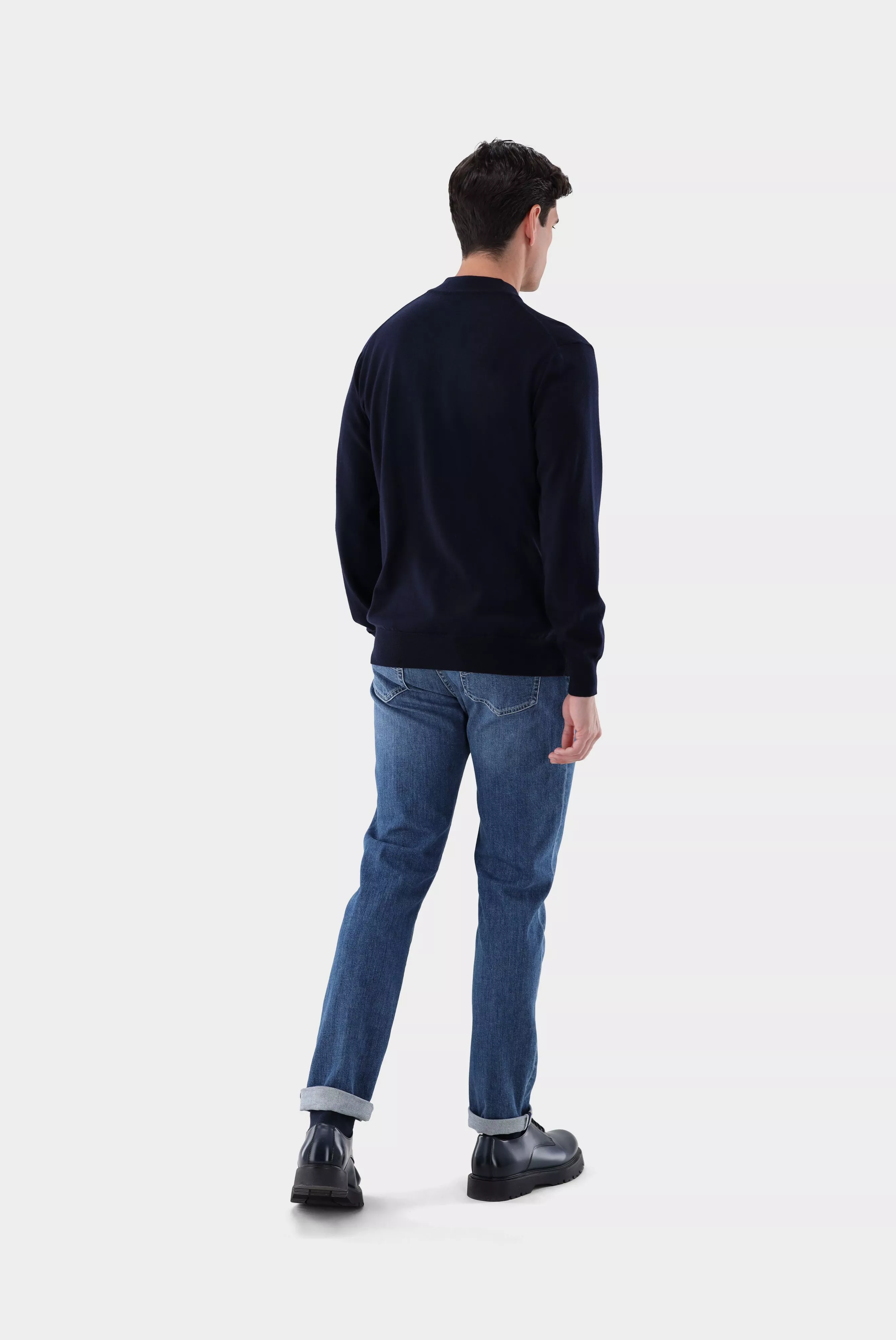 свитер SANDINO темно-синий SANDINO_S00176_790 ,photo 5