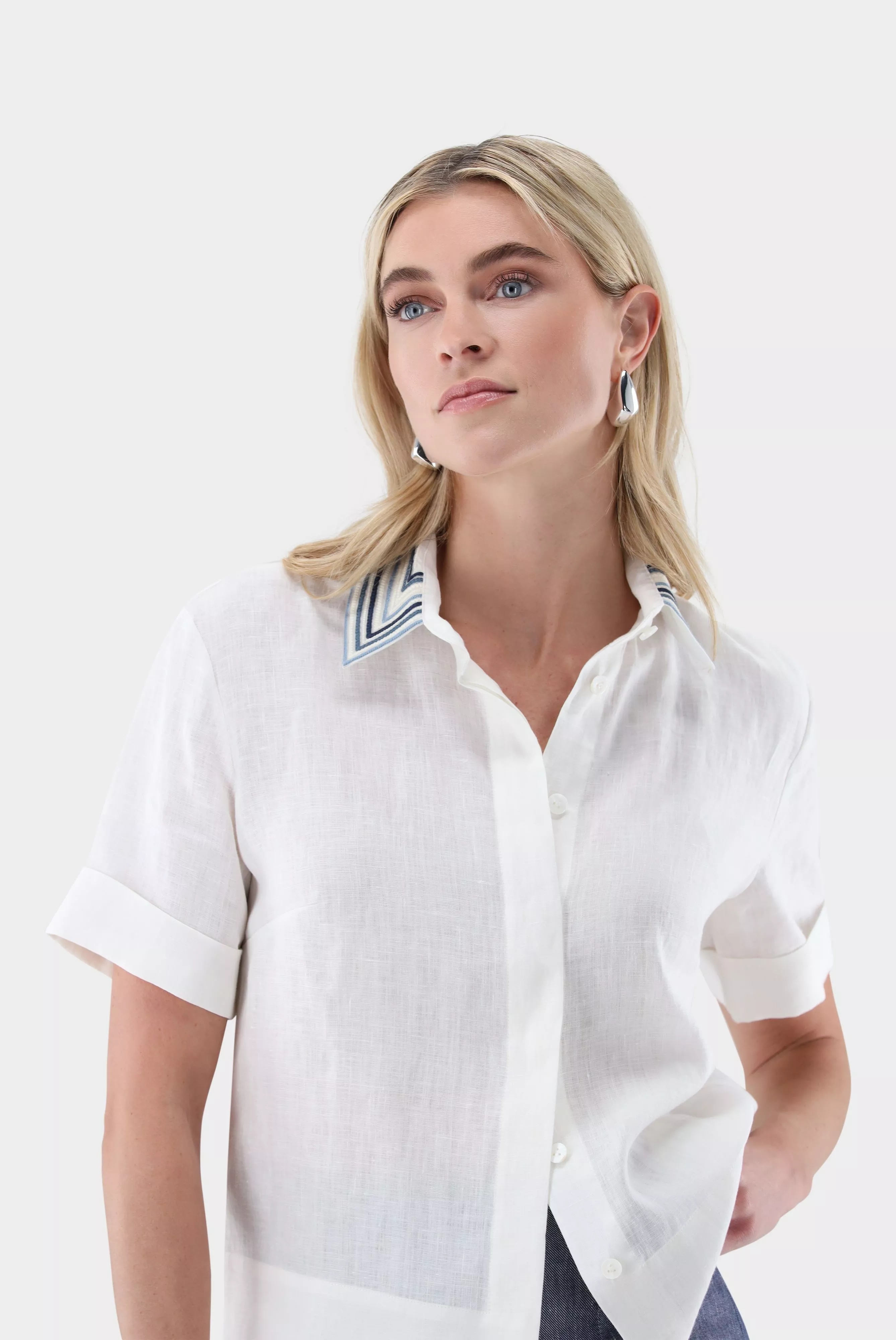 блузка AMISE E бежевый AMISE-E_Z20148_100 ,photo 2