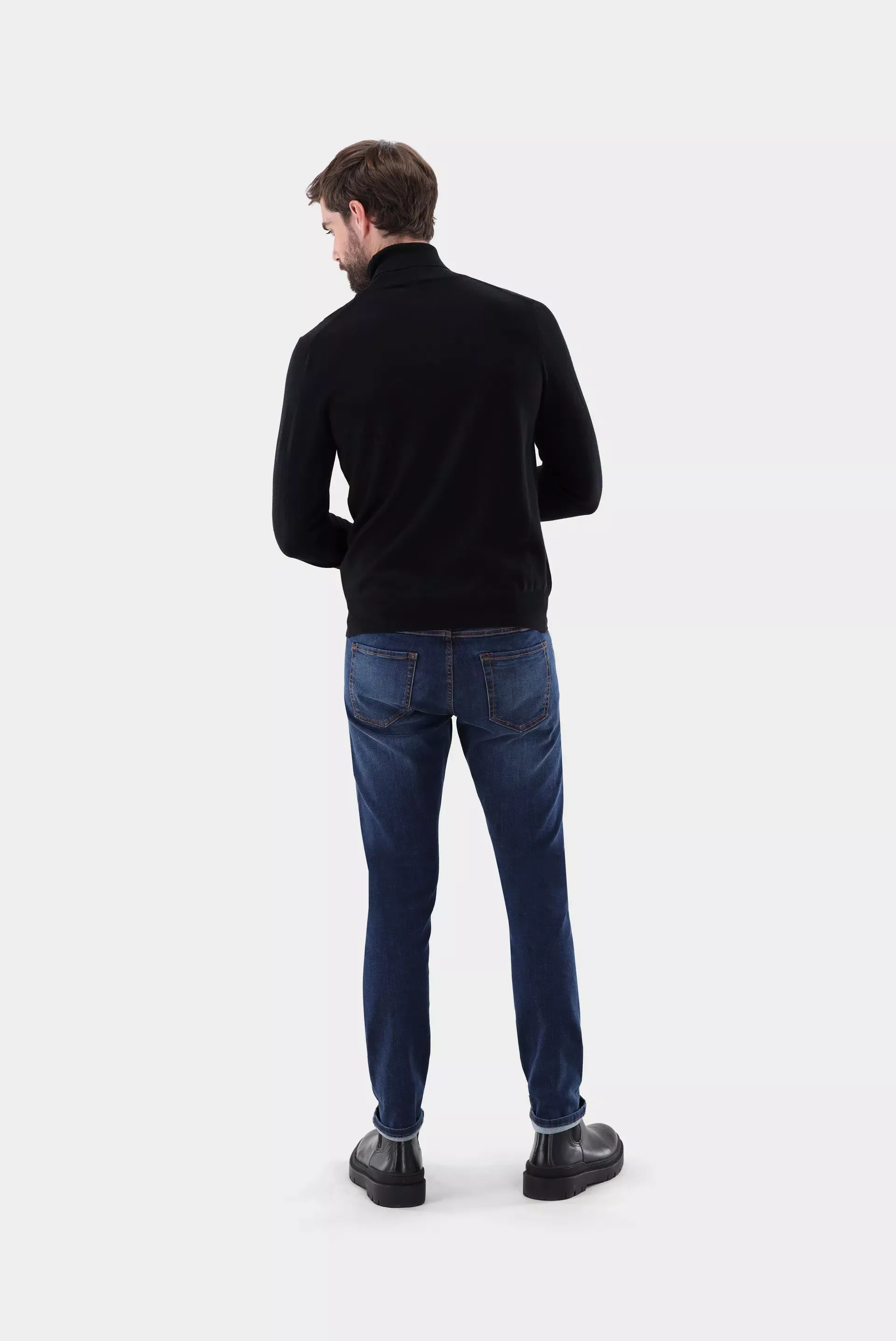 водолазка SAINI F черный SAINI-F_S00176_099 ,photo 6