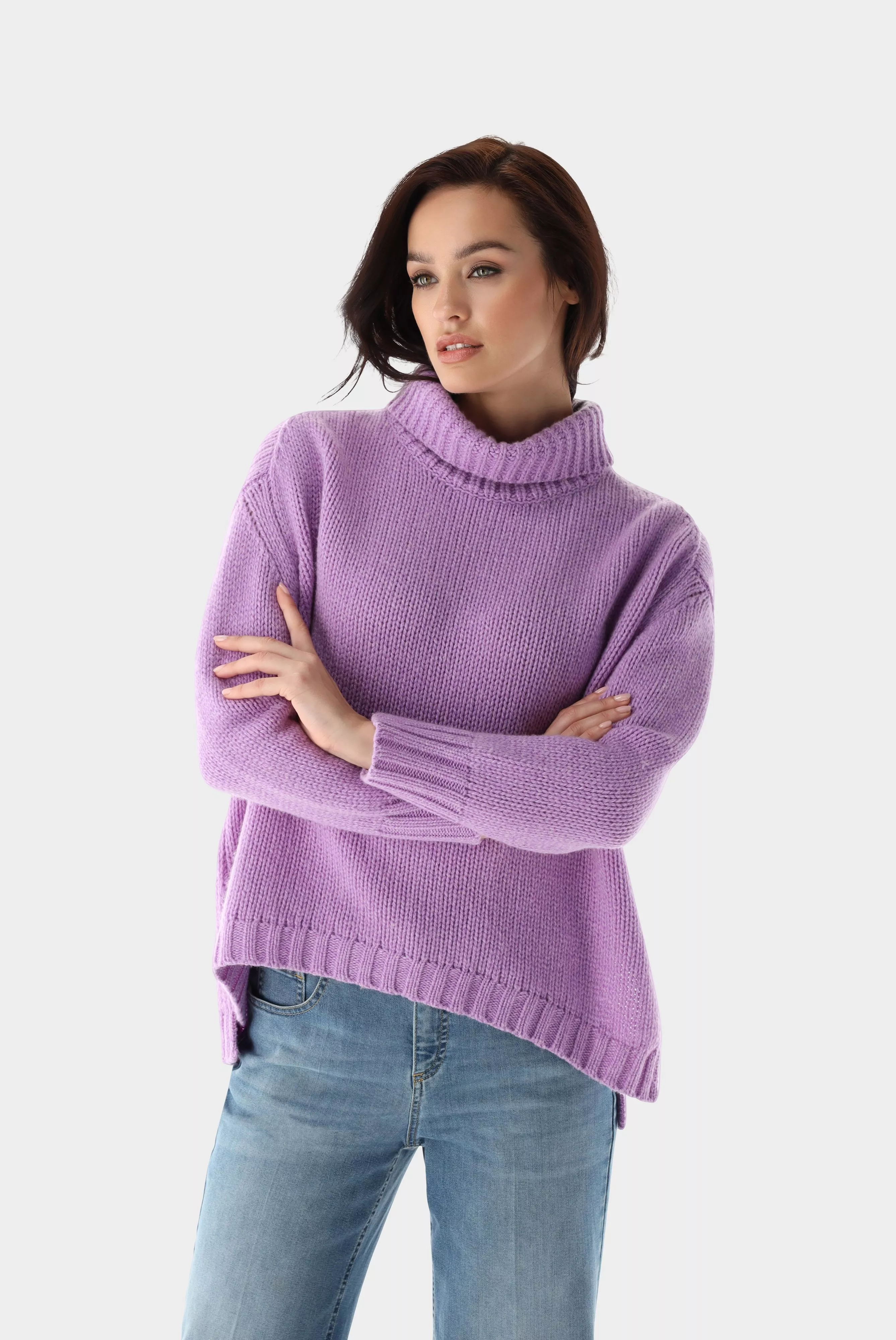пуловер SELENA сиреневый SELENA_S00246_640 ,photo 1