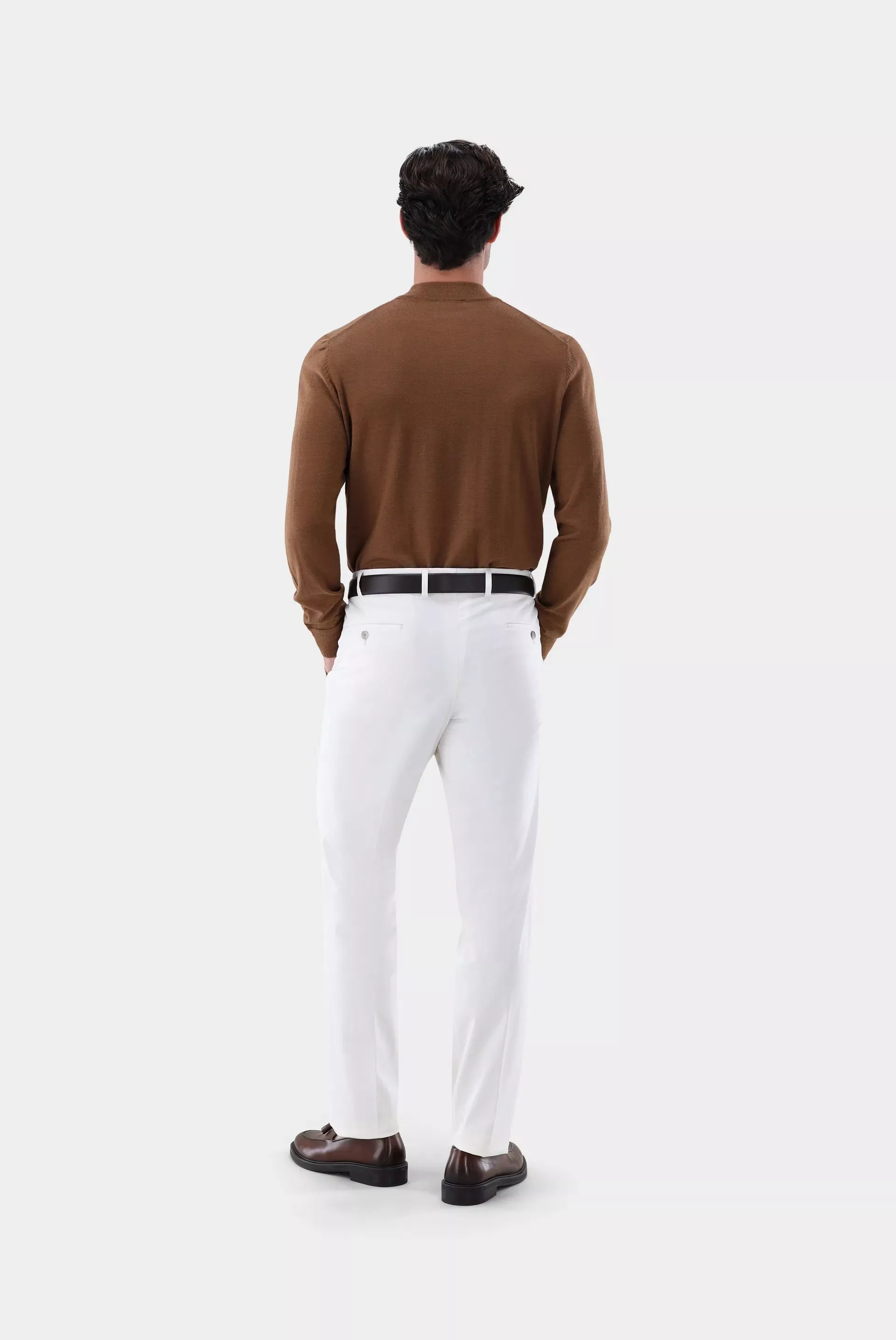 свитер SANDINO коричневый SANDINO_S00176_165 ,photo 7