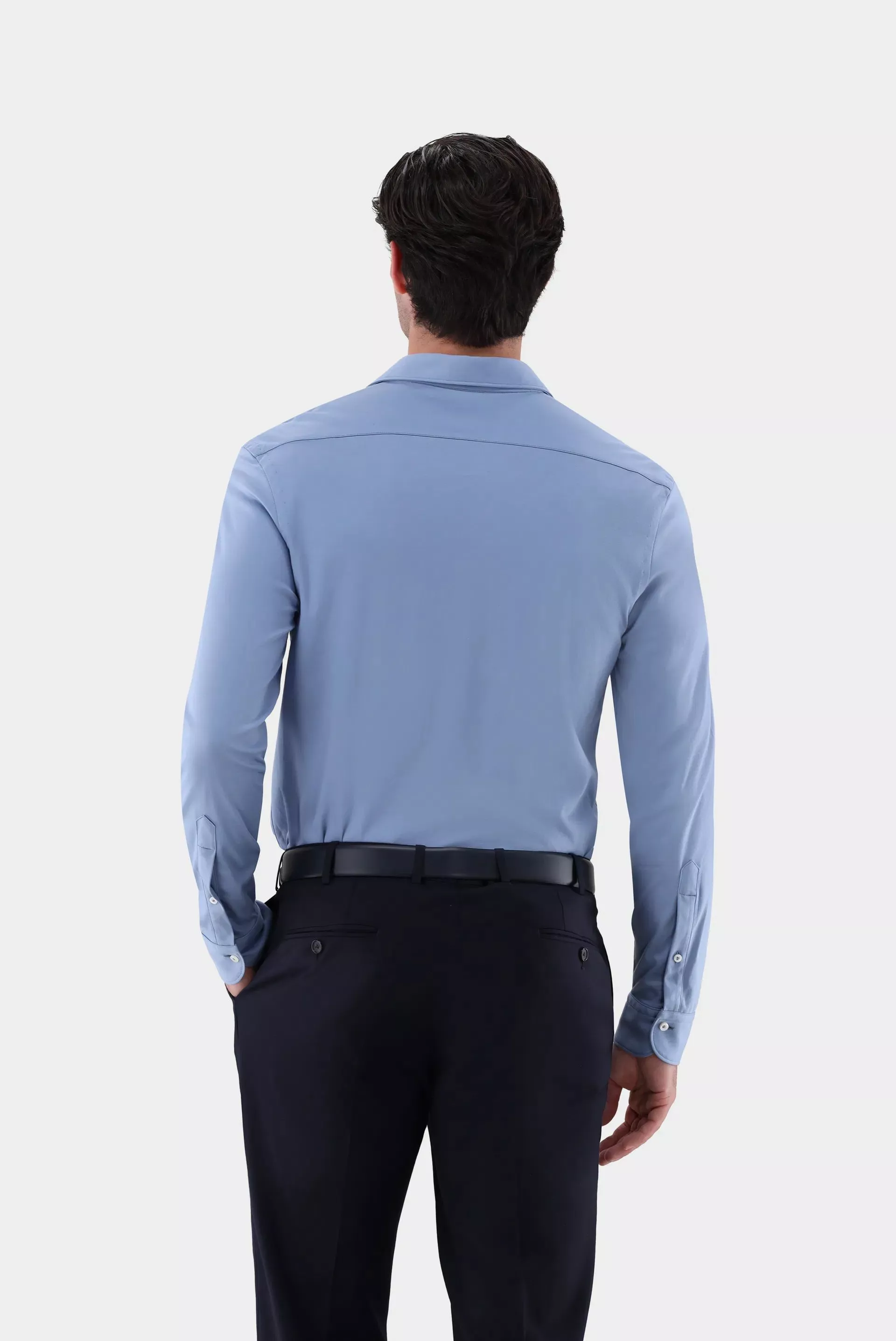 рубашка PER L серо-голубой PER-L_180031_760 ,photo 4