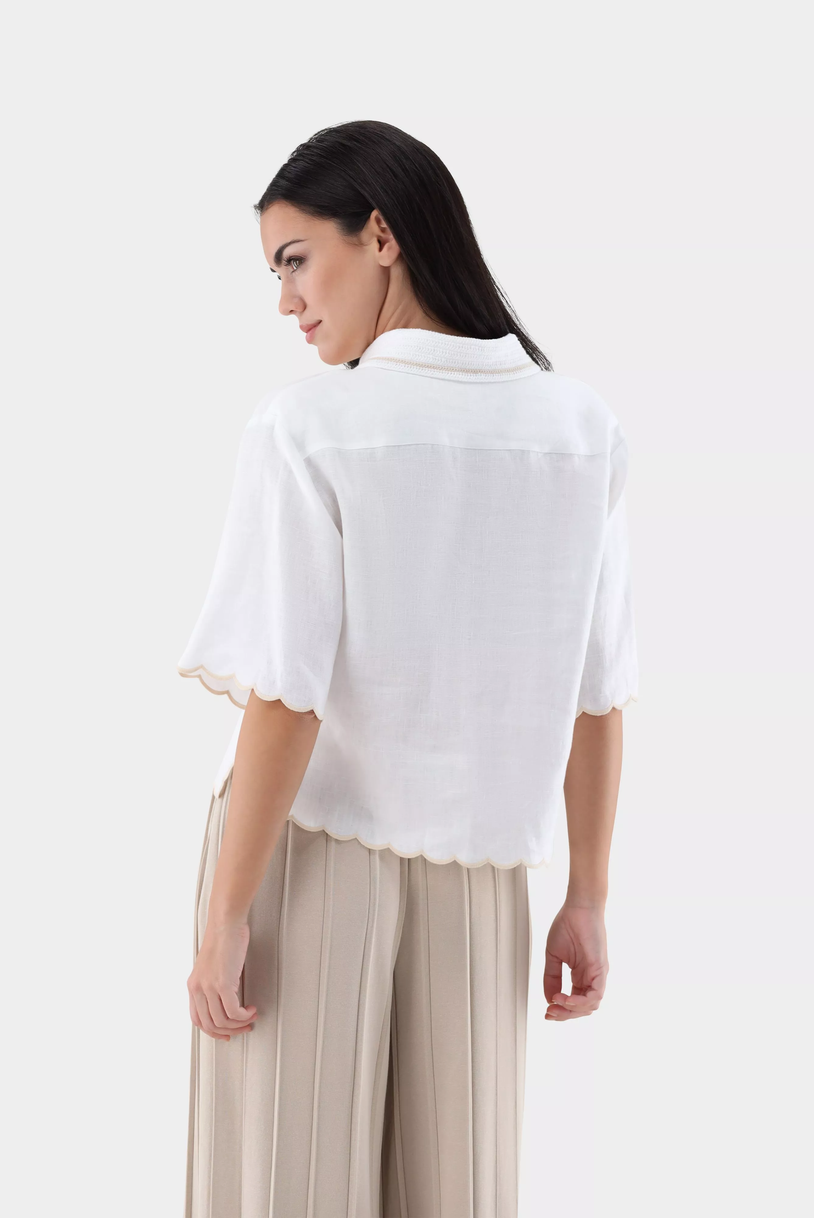 блузка TAISHA CE бежевый TAISHA-CE_Z20143_100 ,photo 6