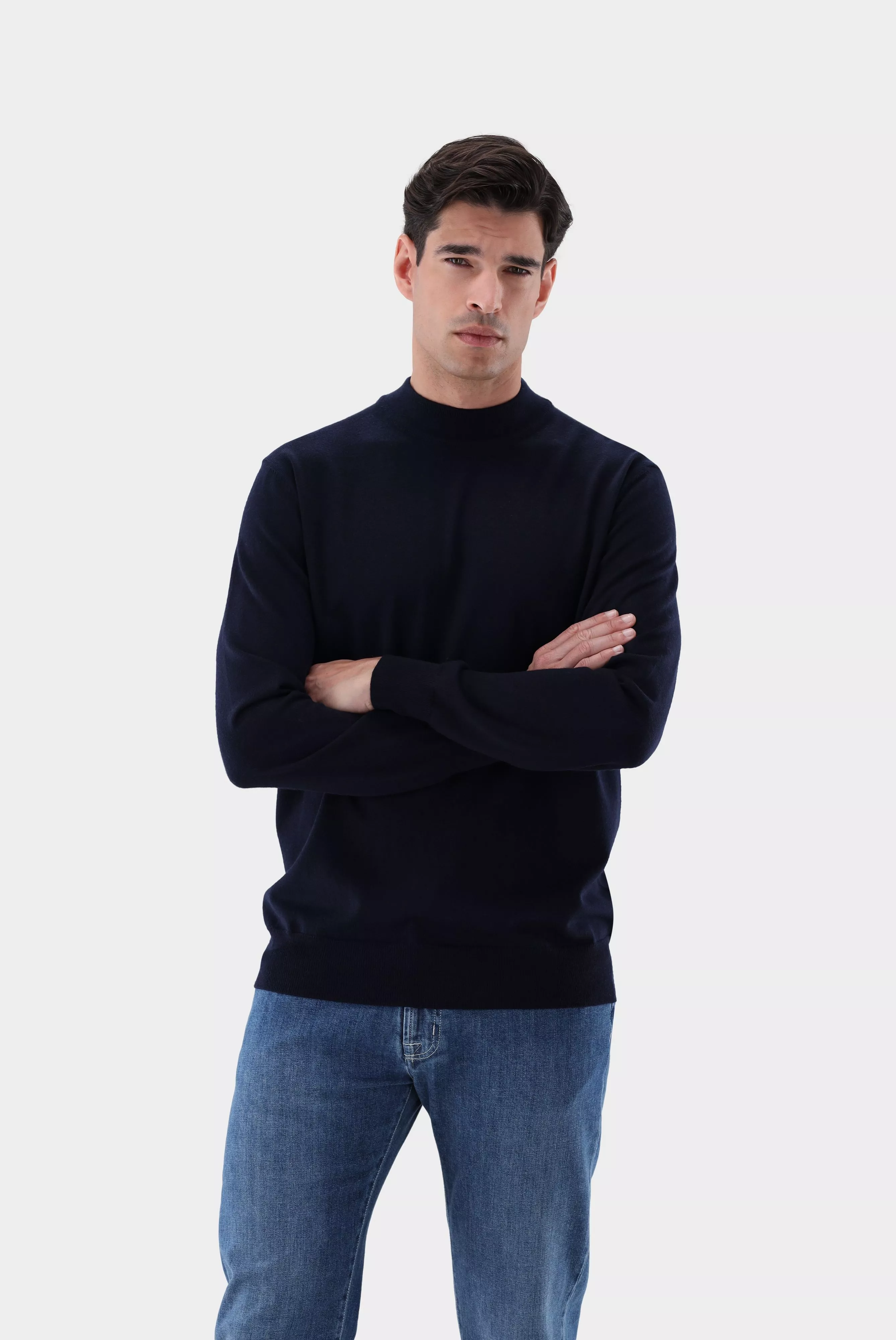 свитер SANDINO темно-синий SANDINO_S00176_790 ,photo 3