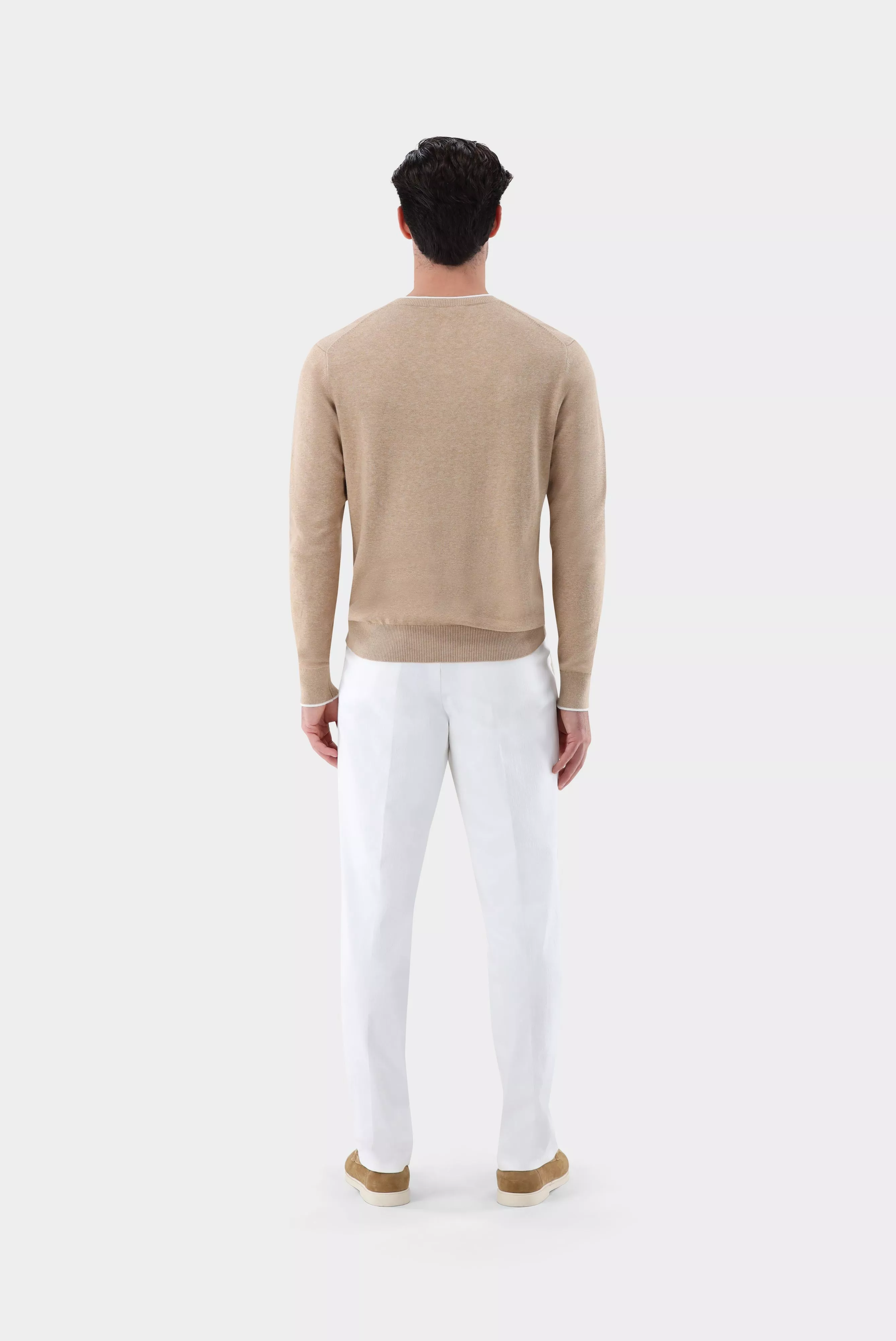 пуловер SANDI F бежевый SANDI-F_S00360_131 ,photo 7