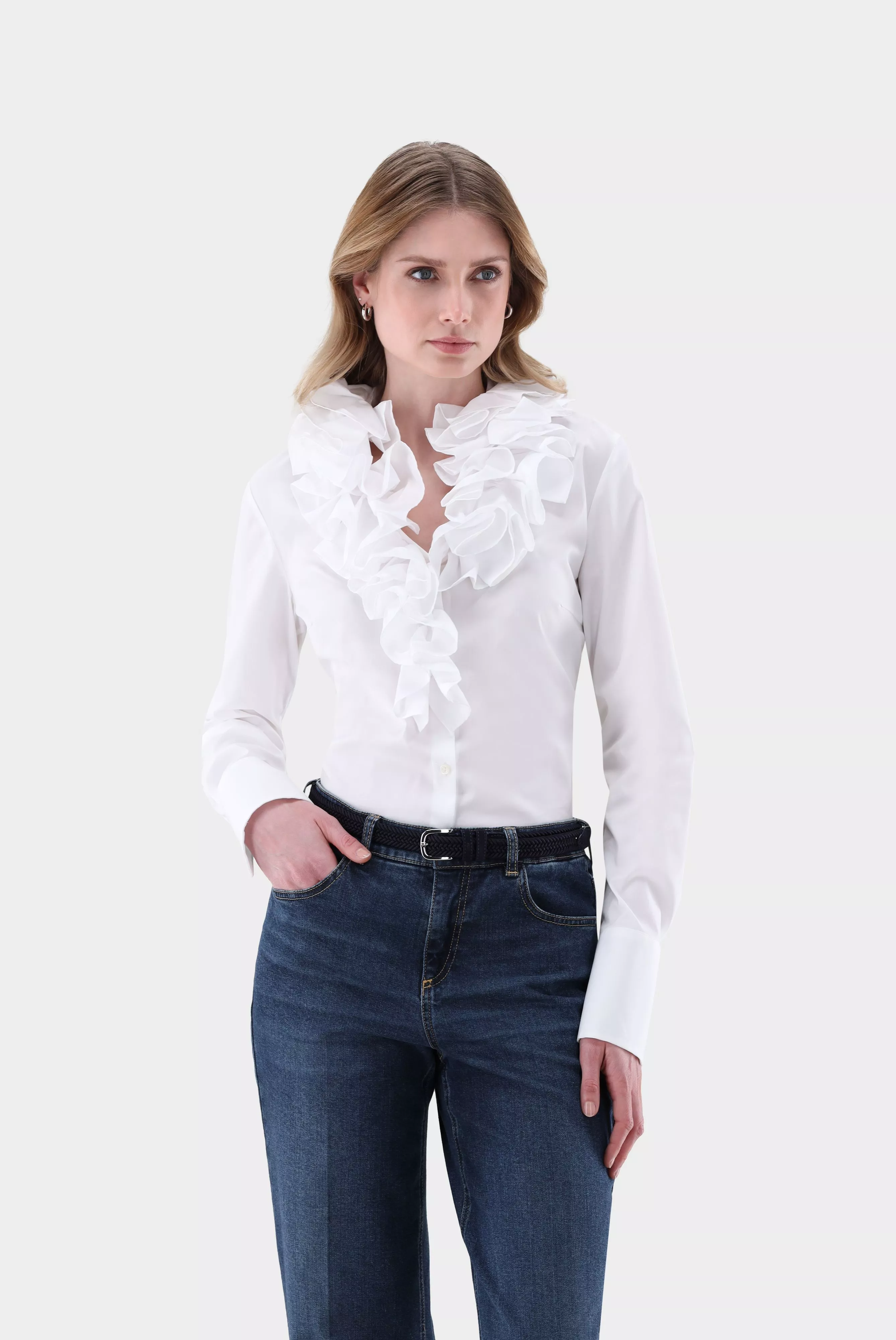 блузка ANIKAS белый ANIKAS_150293_000 ,photo 1