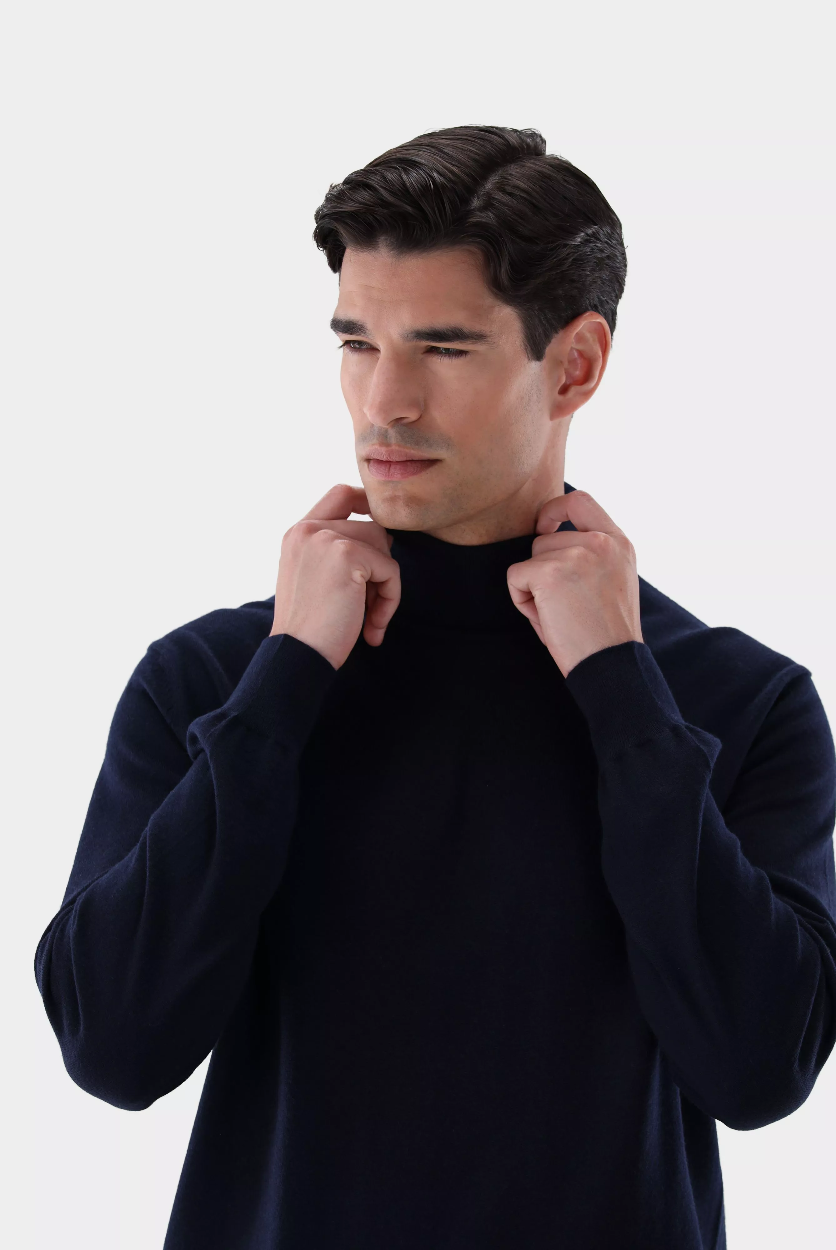 джемпер SAINI темно-синий SAINI_S00176_790 ,photo 2