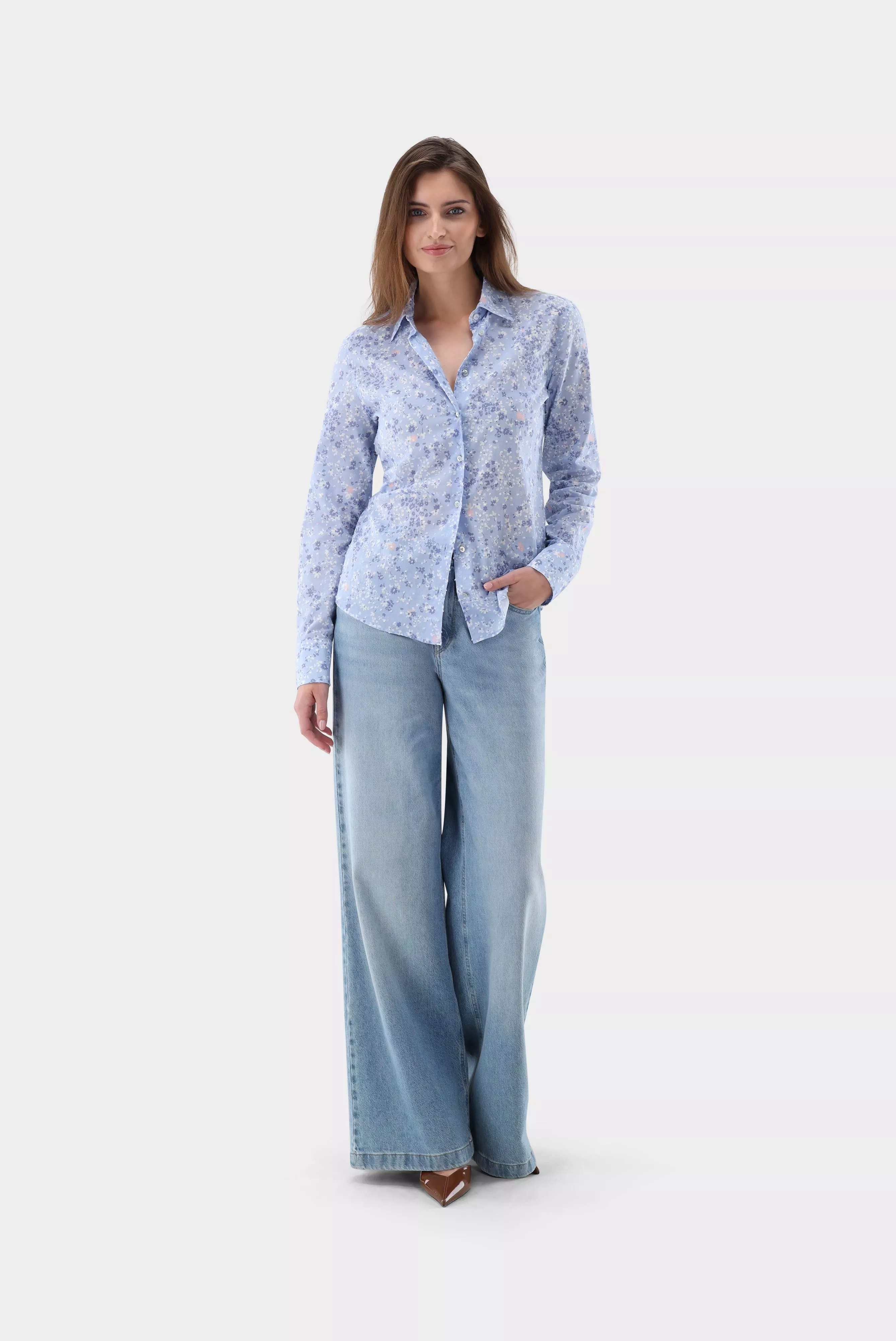 блузка CELLYA KN голубой CELLYA-KN_170176_720 ,photo 5