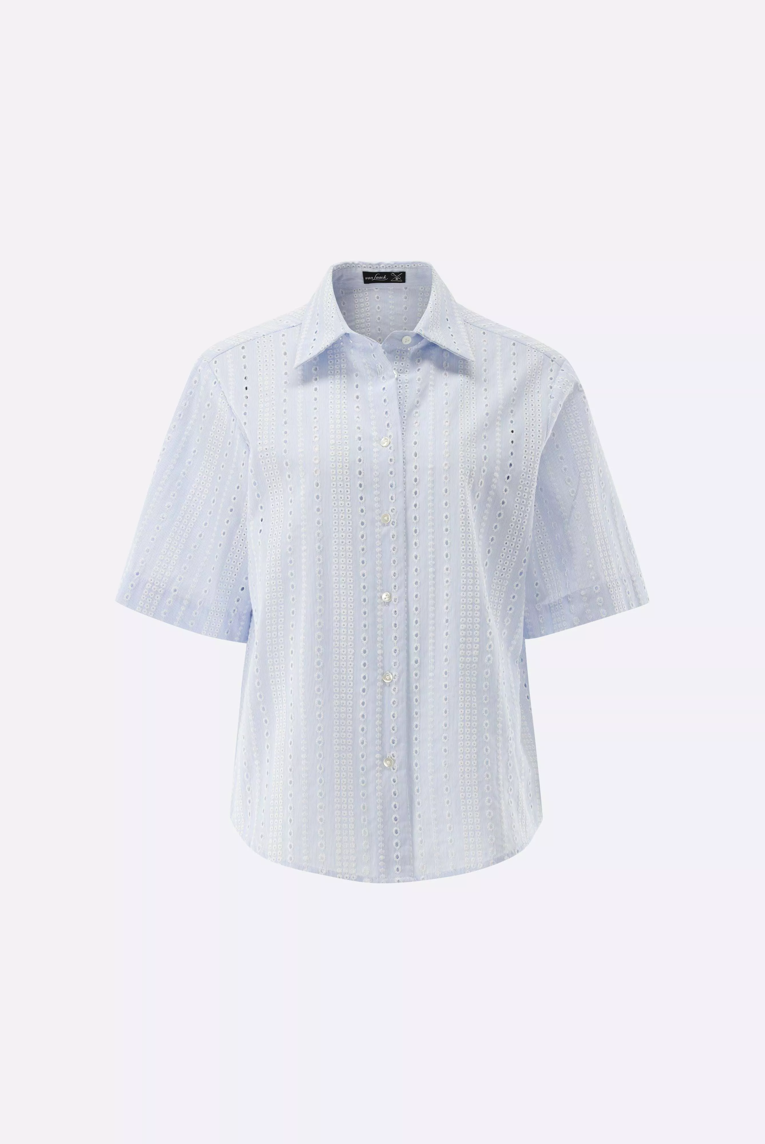 блузка AZIKAS E голубой AZIKAS-E_Z20150_720 ,photo 3