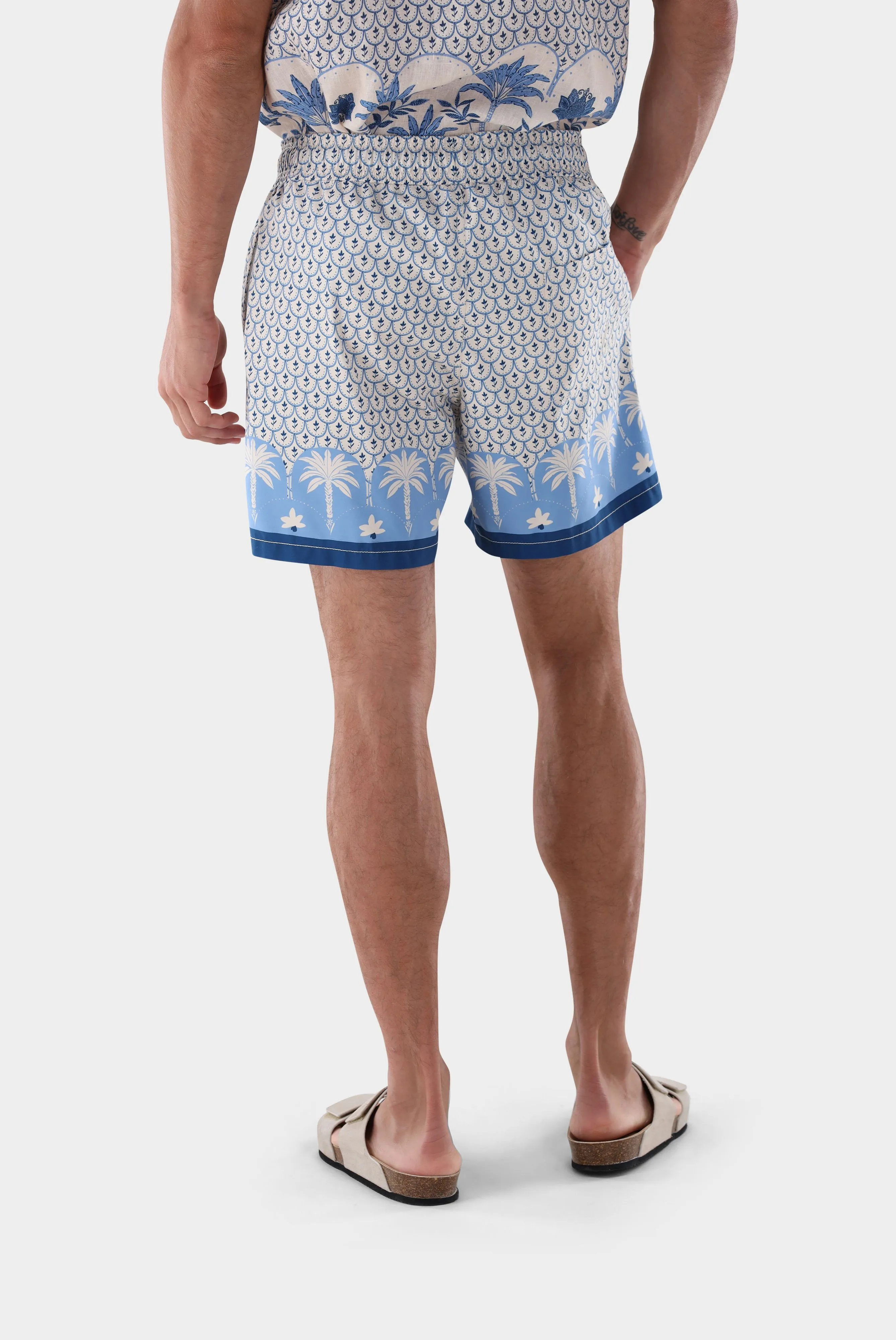 van Laack ШОРТЫ ПЛАВ SWIMSHORTS
 цвет голубой ,photo 6