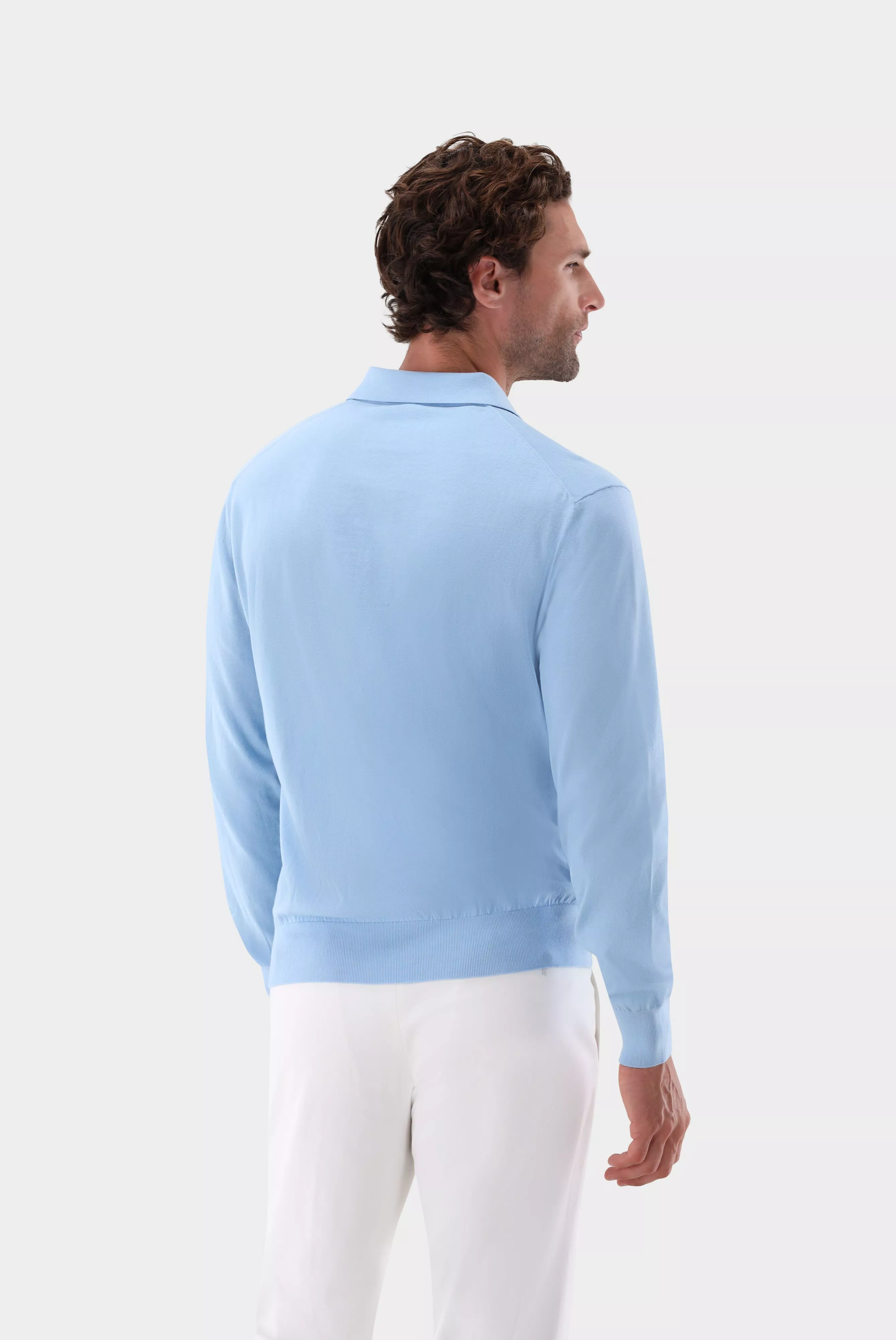 джемпер-поло SABRI SB голубой SABRI-SB_S00376_730 ,photo 6