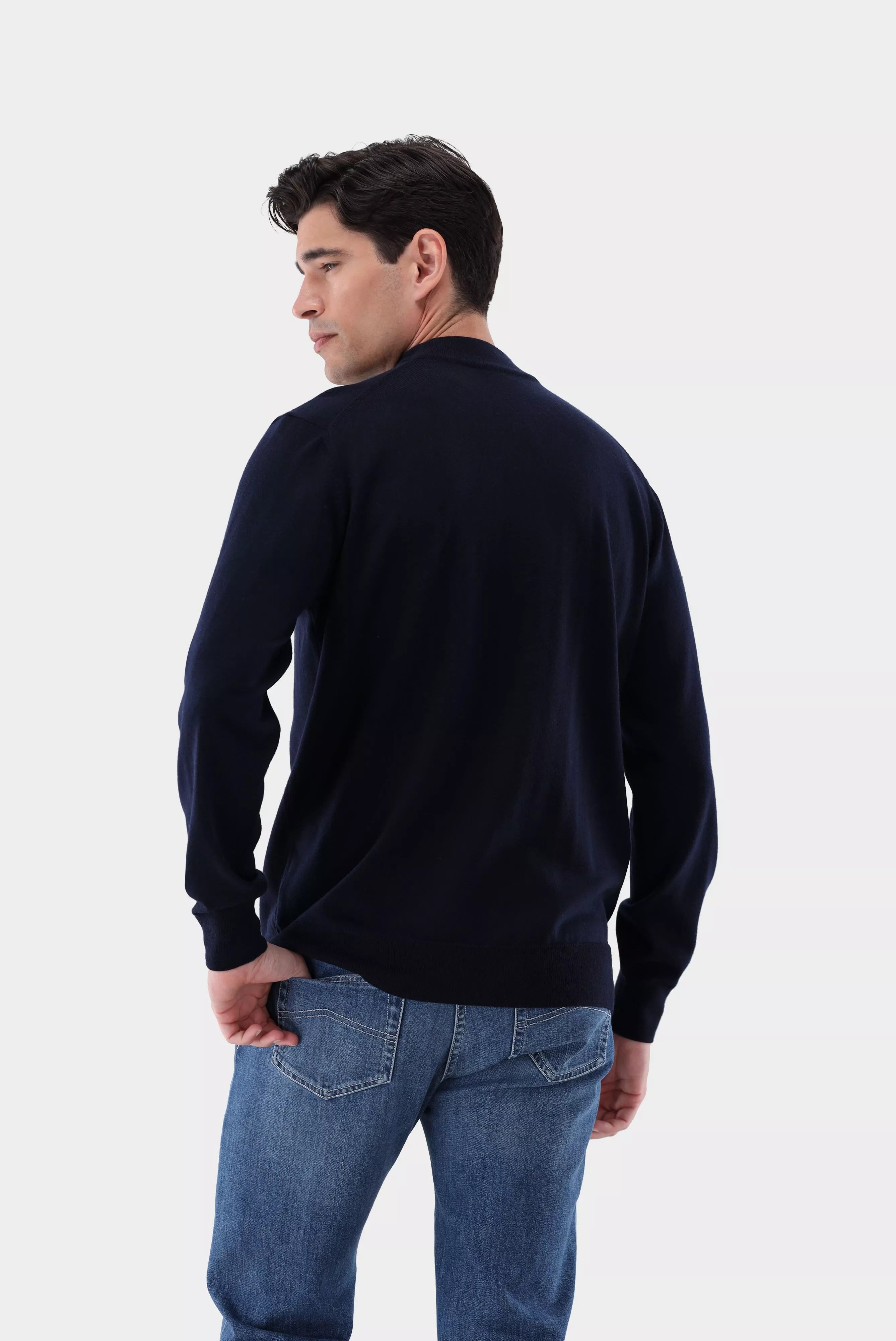 свитер SANDINO темно-синий SANDINO_S00176_790 ,photo 4